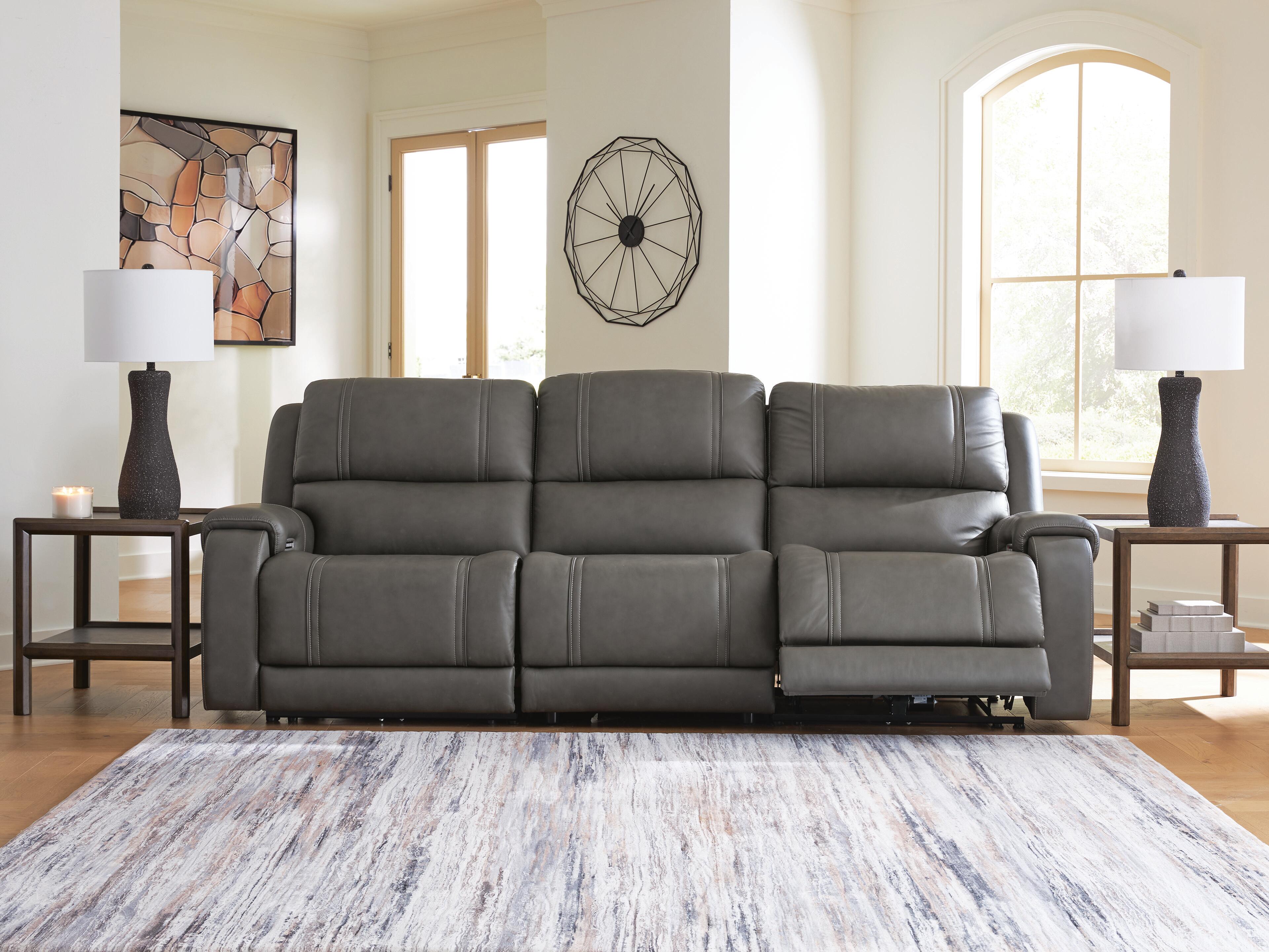 5Z - Pittson Power Sectional Reclining Sofa - Luxury Home Furniture (MI)