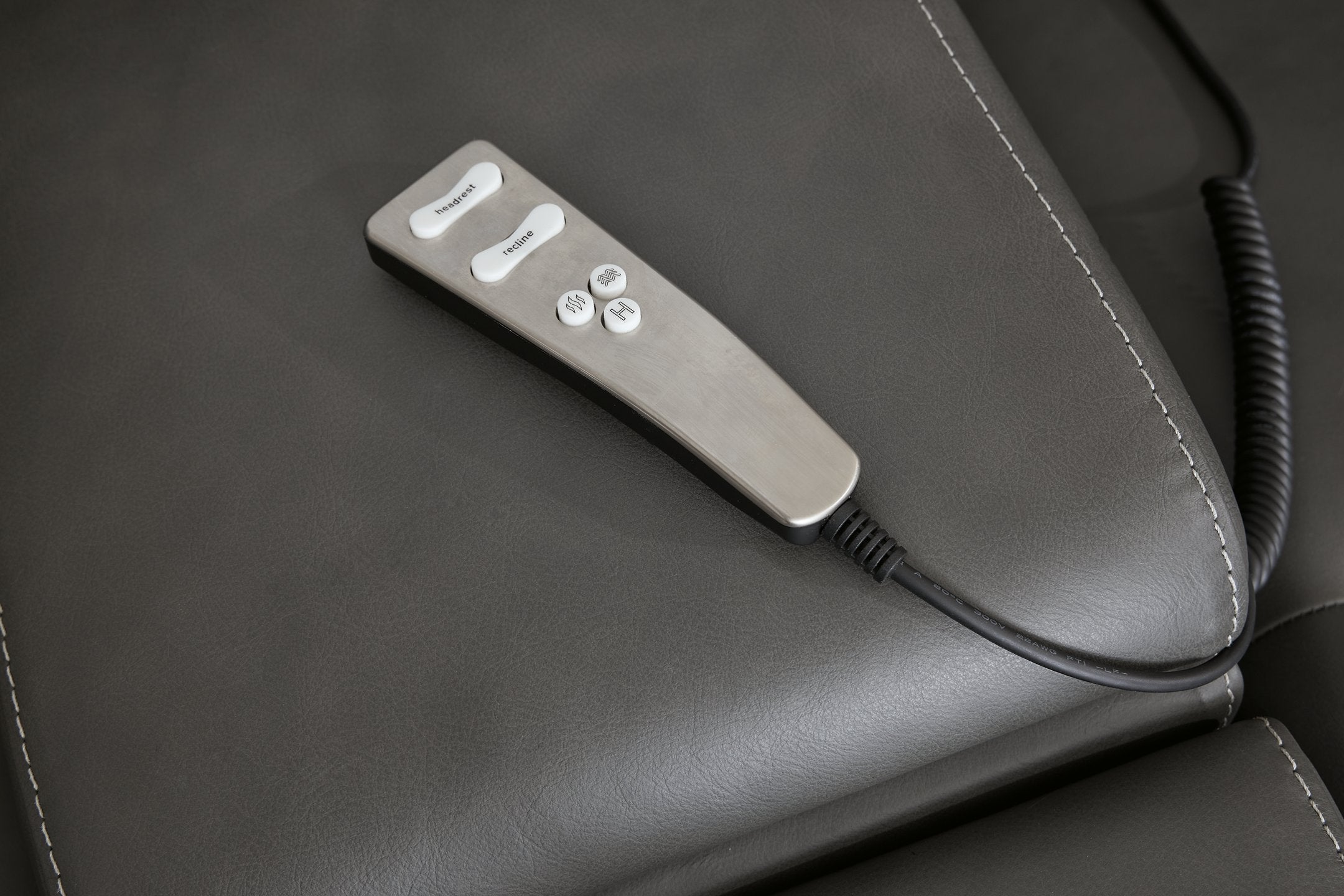 5Z - Pittson Power Reclining Sectional Loveseat - Luxury Home Furniture (MI)