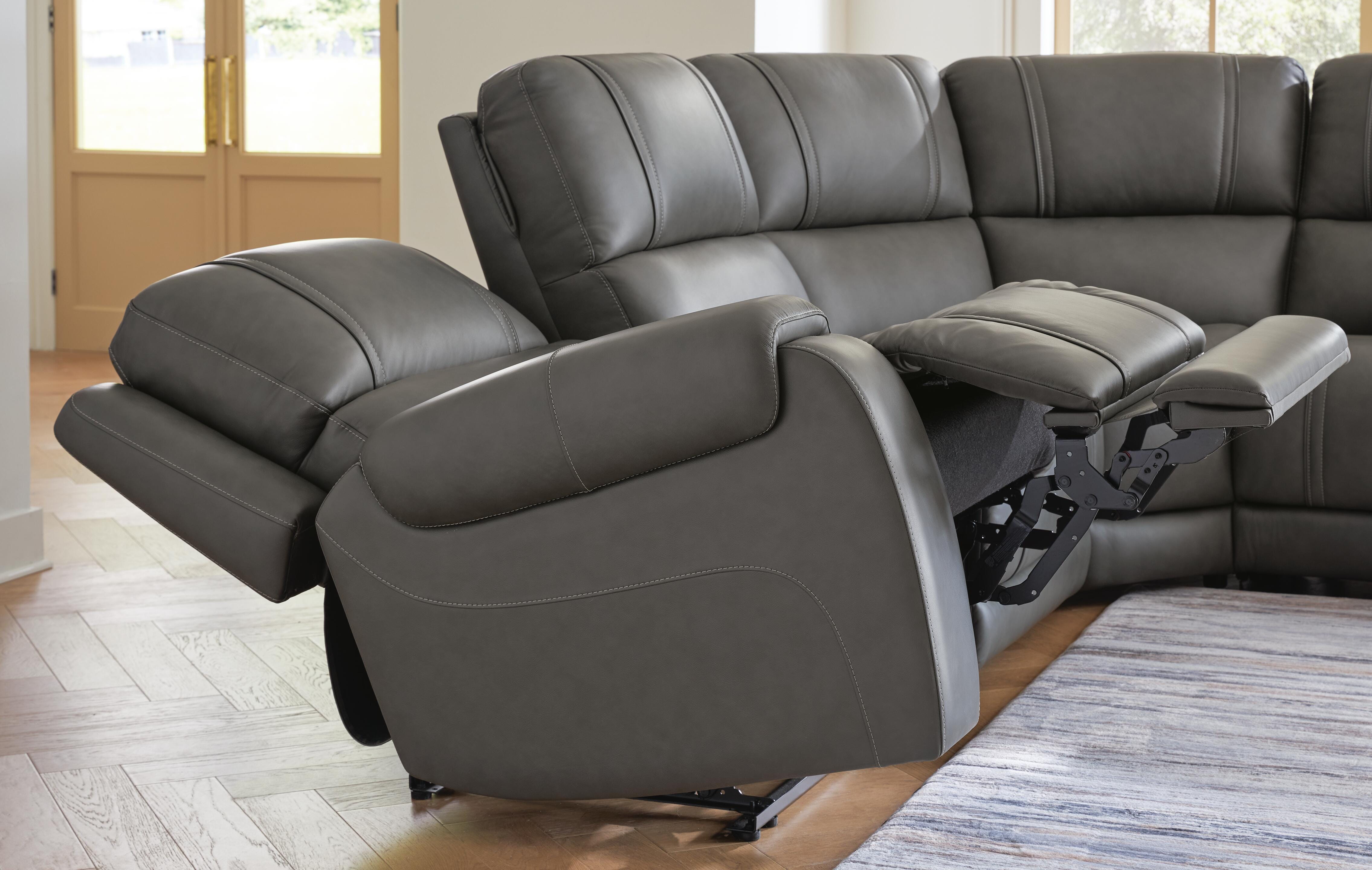 5Z - Pittson Power Reclining Sectional - Luxury Home Furniture (MI)