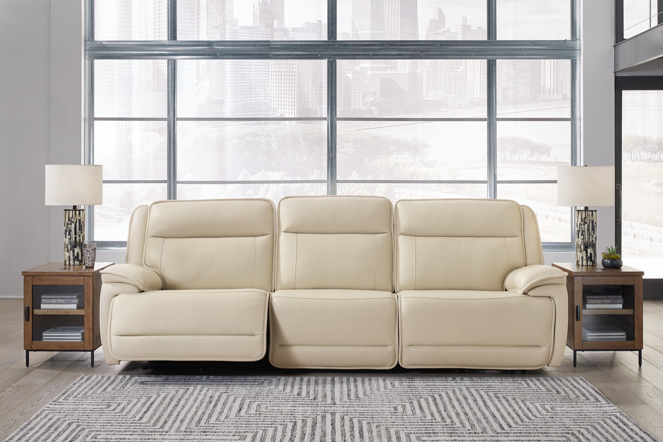 Double Deal Power Reclining Sofa Sectional - Luxury Home Furniture (MI)