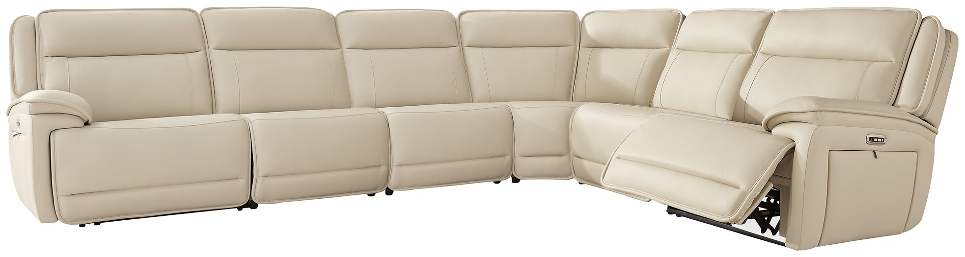 Double Deal Reclining Sectional - Luxury Home Furniture (MI)