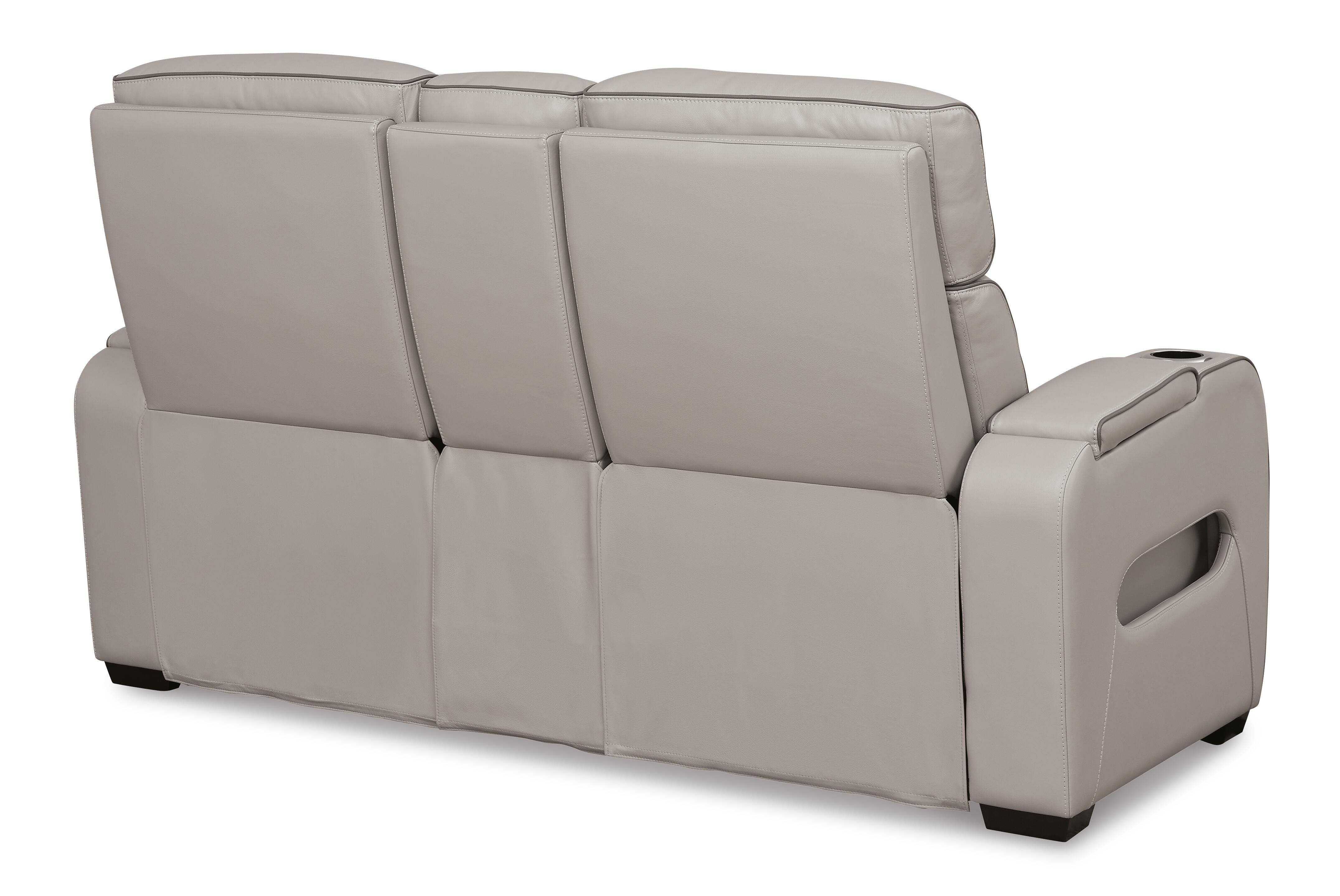 Boyington Power Reclining Loveseat with Console - Luxury Home Furniture (MI)
