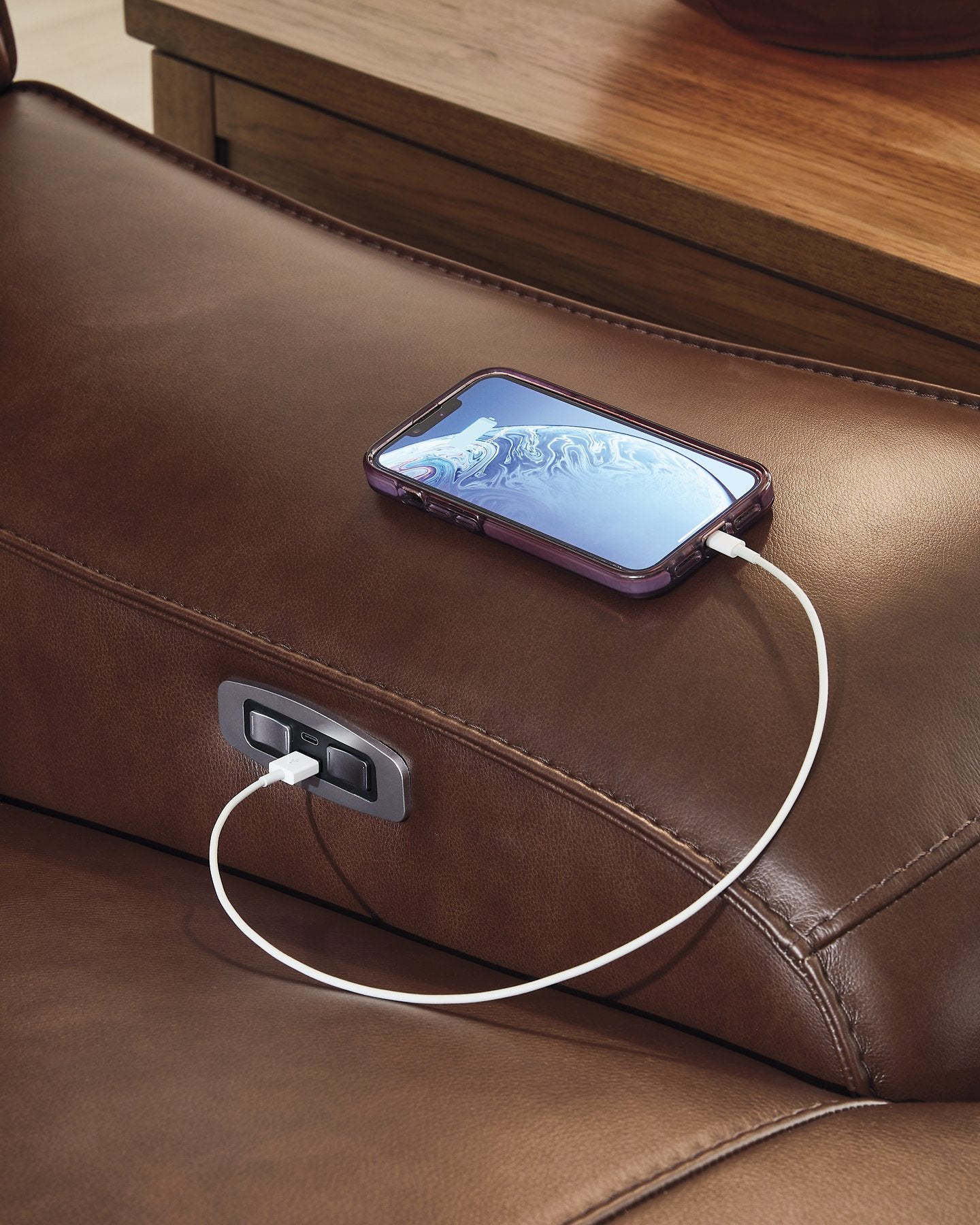 DeepWakes Power Reclining Sofa - Luxury Home Furniture (MI)