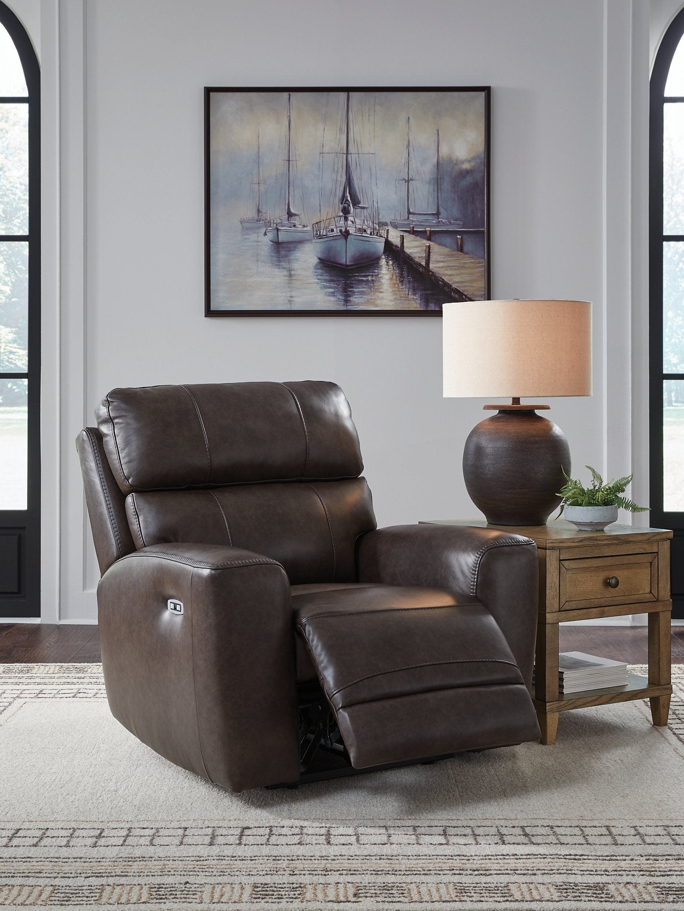 Crossplex Power Recliner - Luxury Home Furniture (MI)