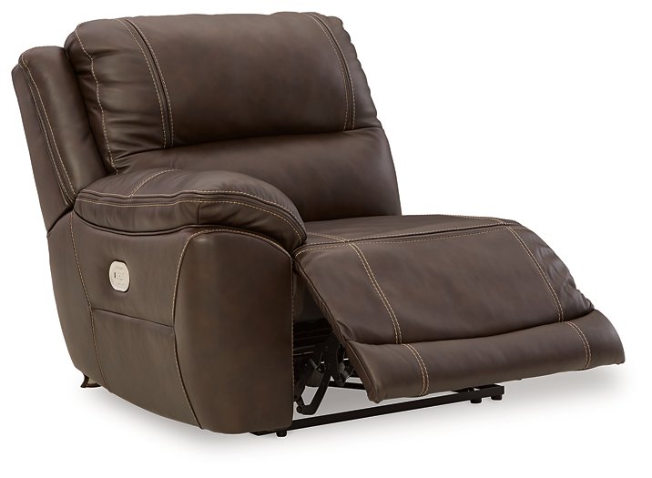 Dunleith 3-Piece Power Reclining Loveseat with Console - Luxury Home Furniture (MI)
