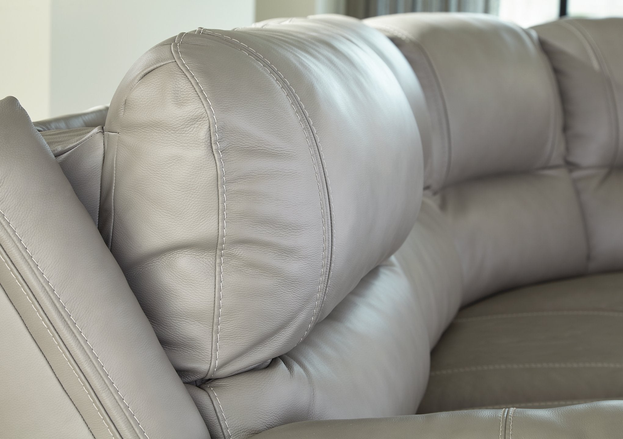 Dunleith 2-Piece Power Reclining Loveseat - Luxury Home Furniture (MI)