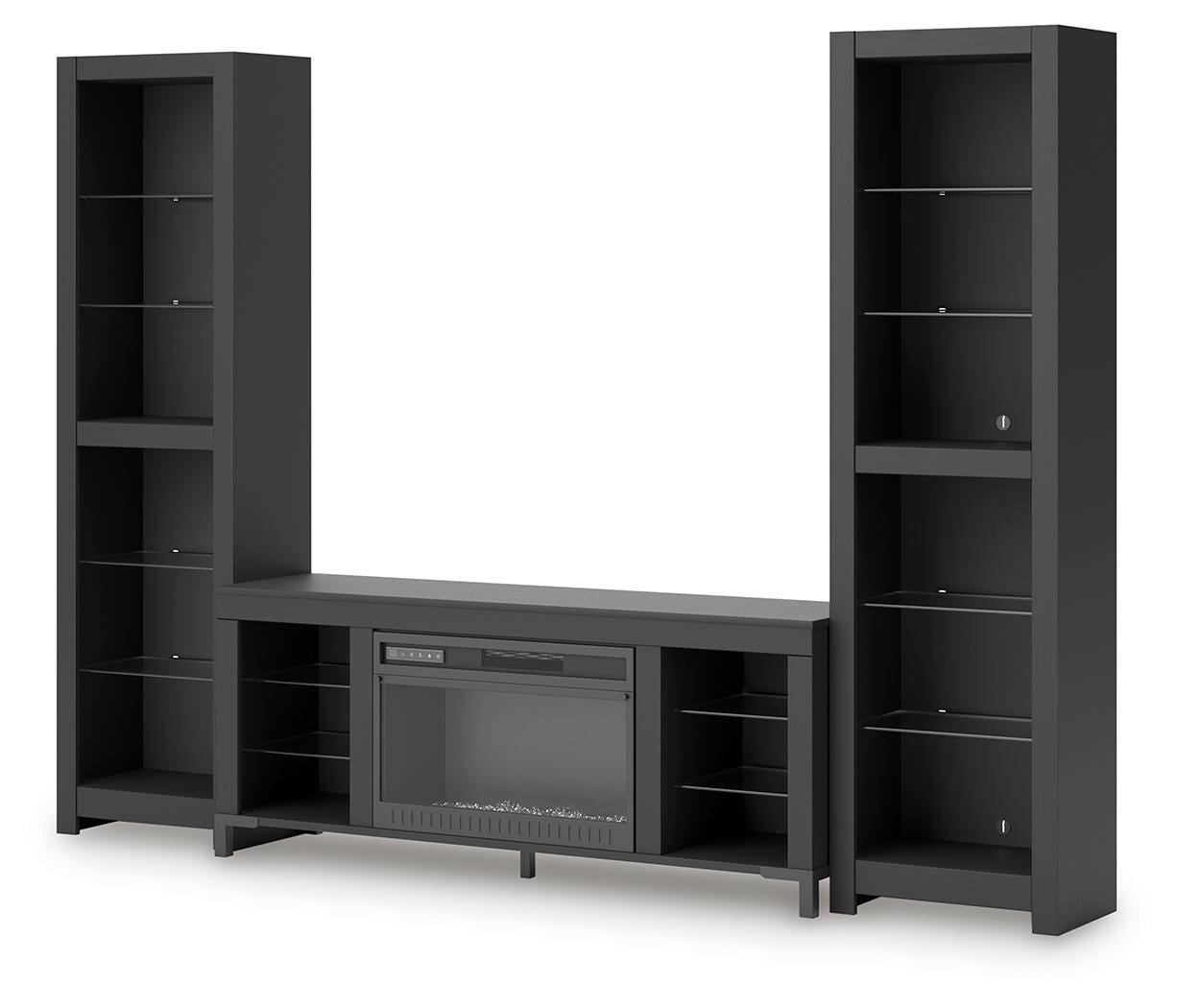 Cayberry Entertainment Center with Electric Fireplace - Luxury Home Furniture (MI)