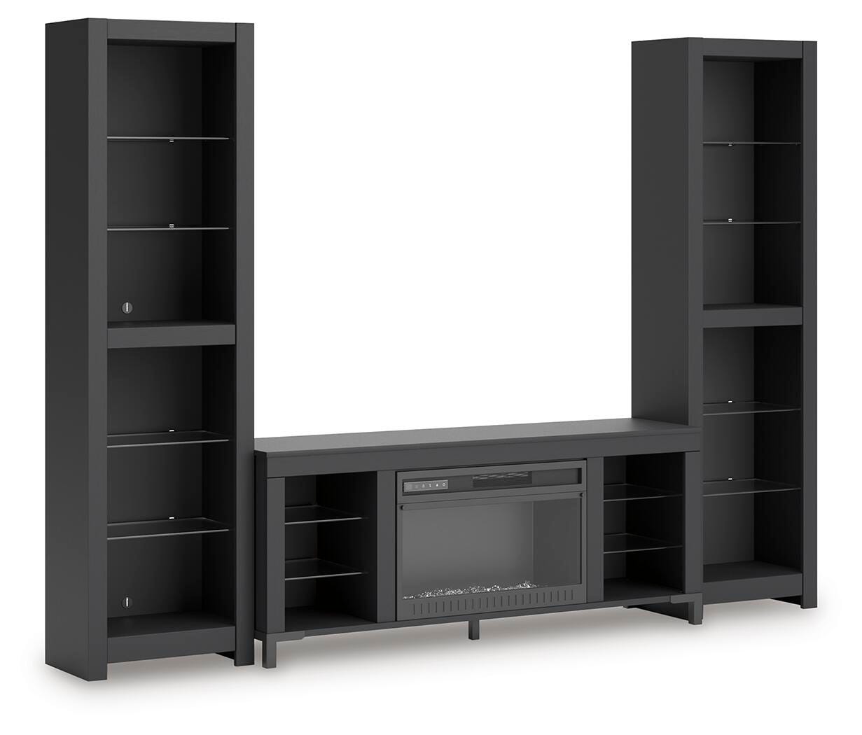 Cayberry Entertainment Center with Electric Fireplace - Luxury Home Furniture (MI)