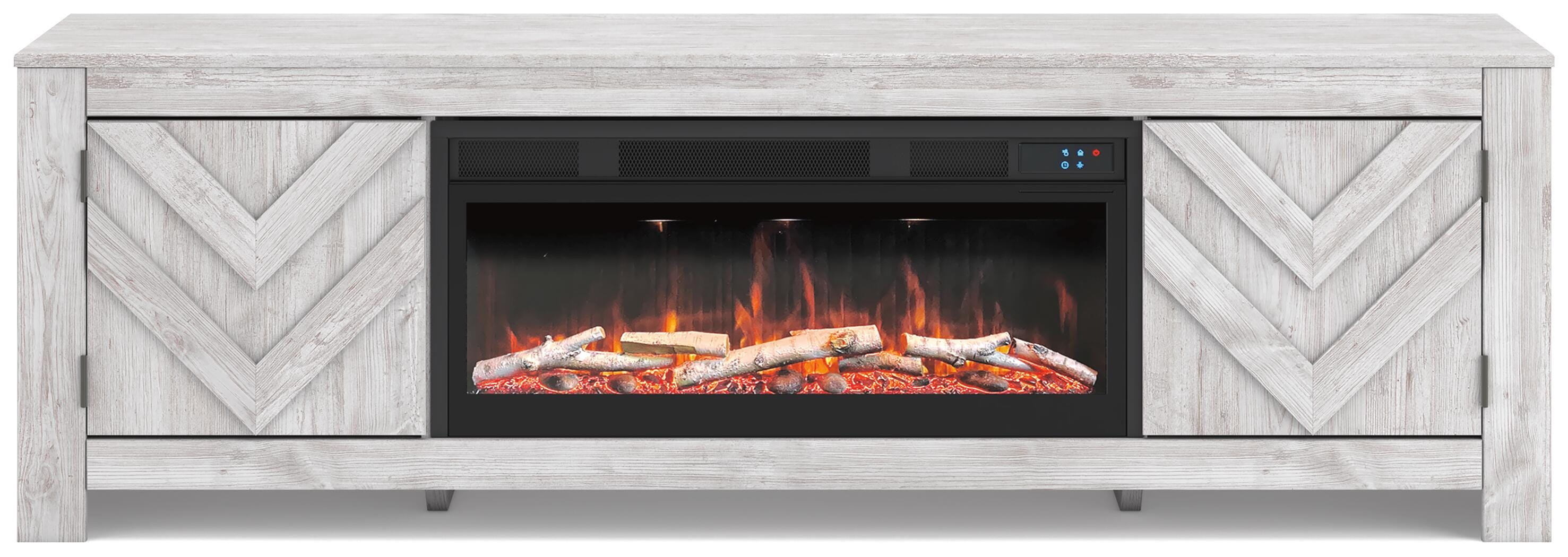 Cayboni 71" TV Stand with Electric Fireplace - Luxury Home Furniture (MI)