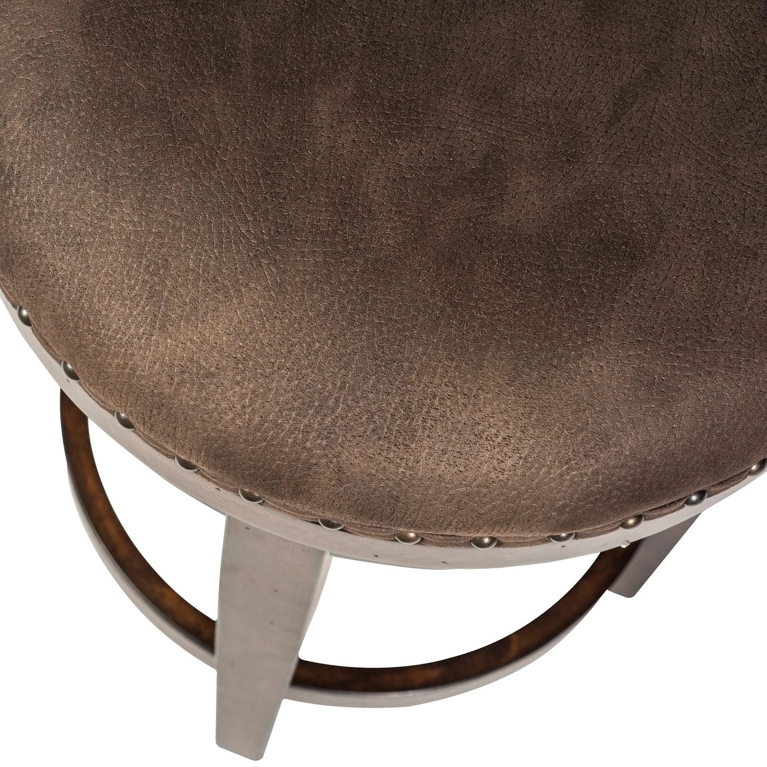Aspen Skies Swivel Barstool in Russet Brown image