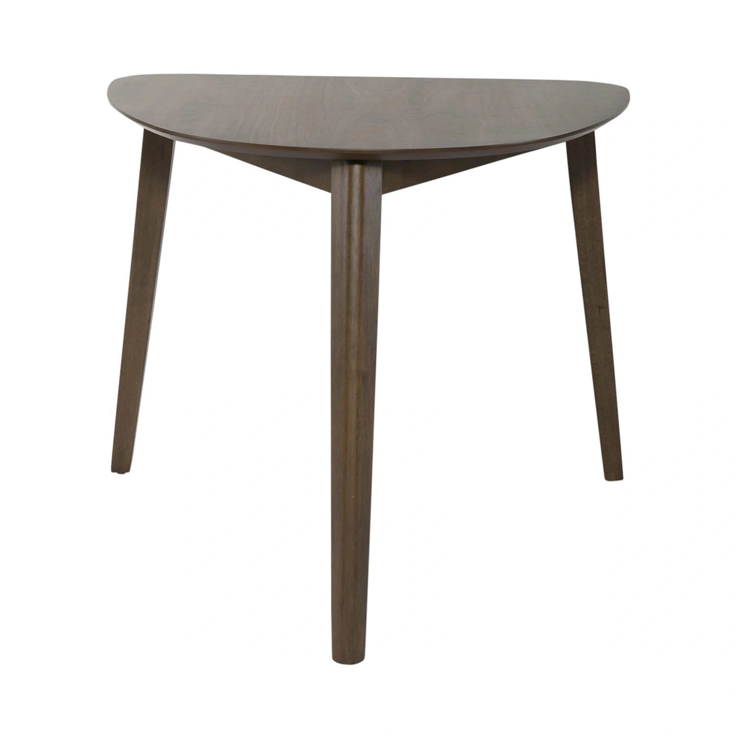 Space Saver Triangle Table in Satin Walnut image
