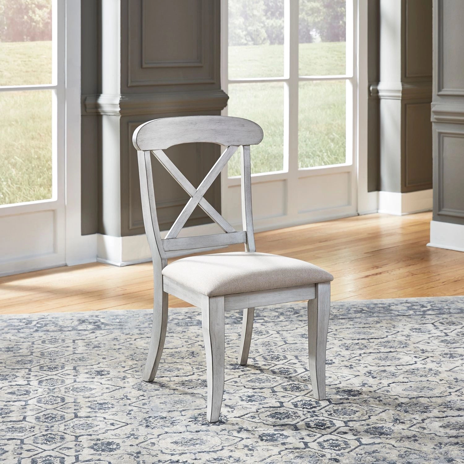 Ocean Isle Uph X Back Side Chair (RTA) image