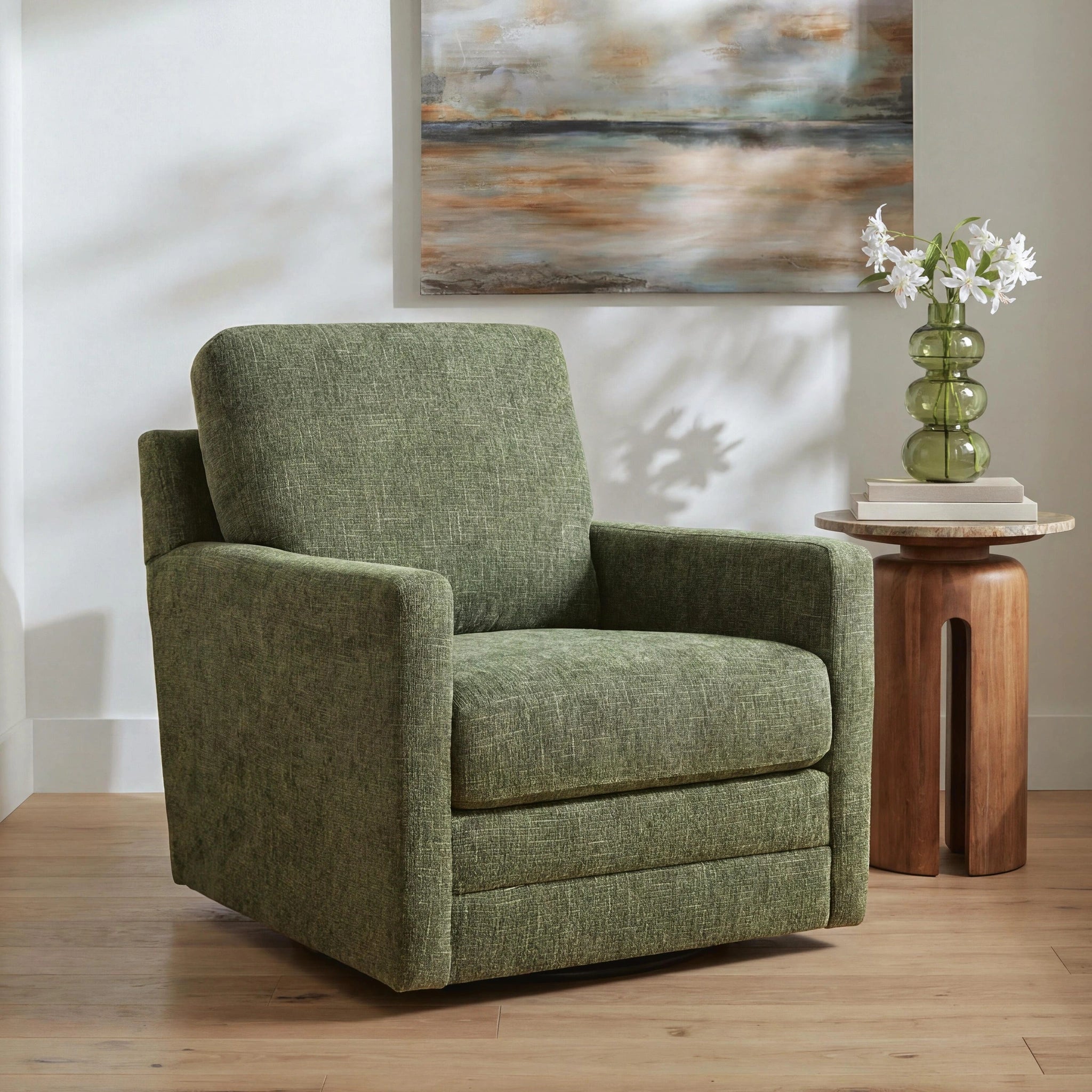 Dishford Swivel Accent Chair