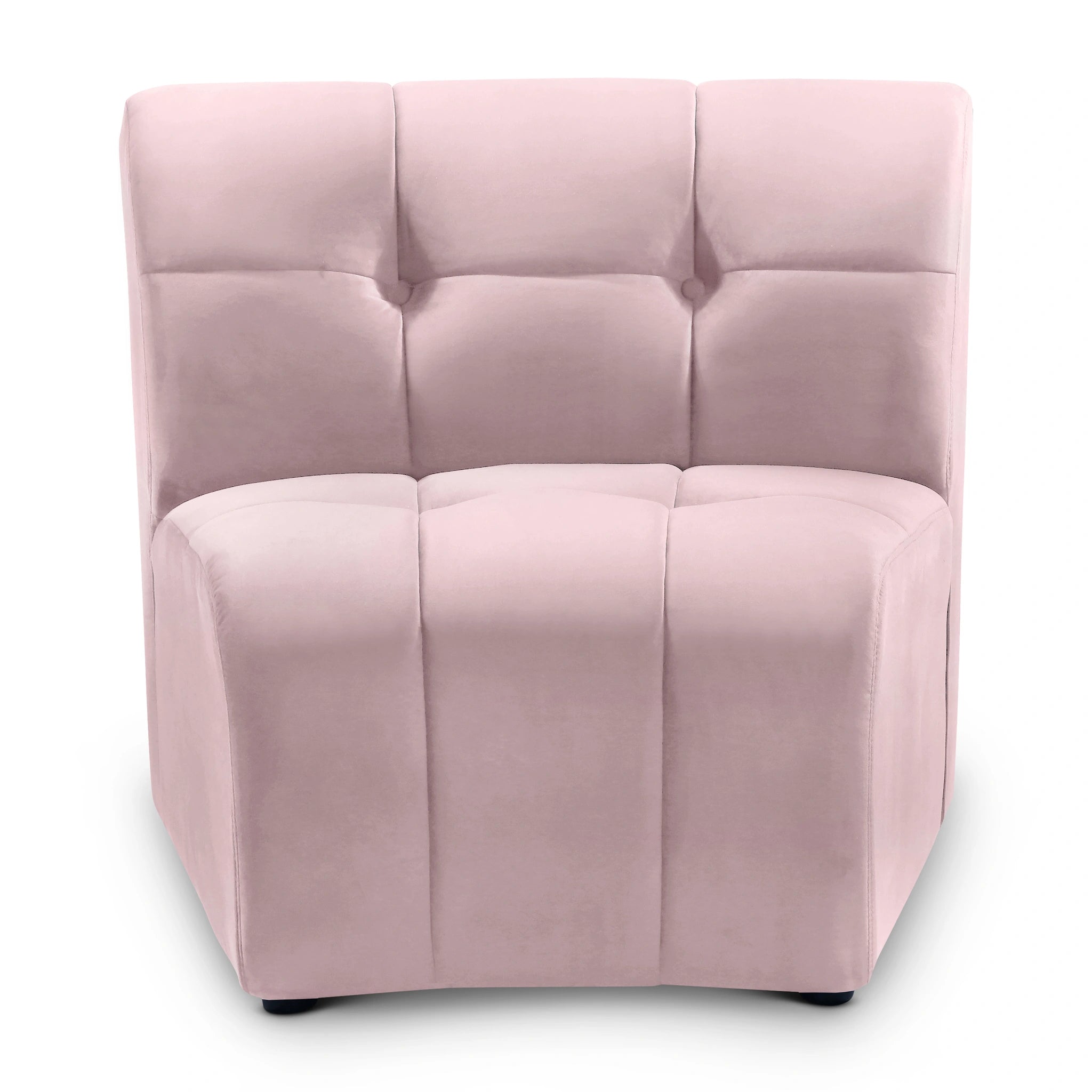 Limitless Pink Velvet Modular Chair