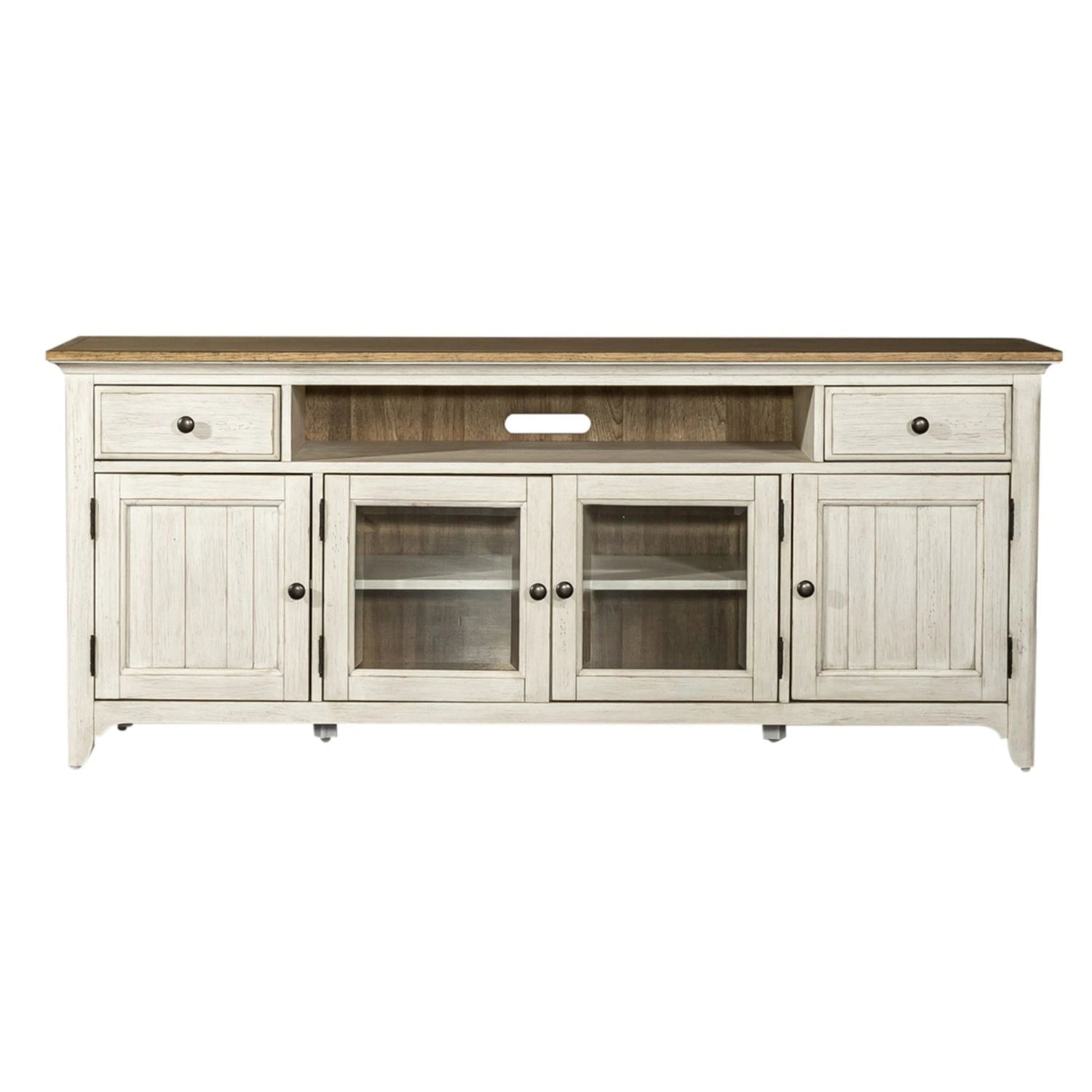 Farmhouse Reimagined Entertainment TV Stand image