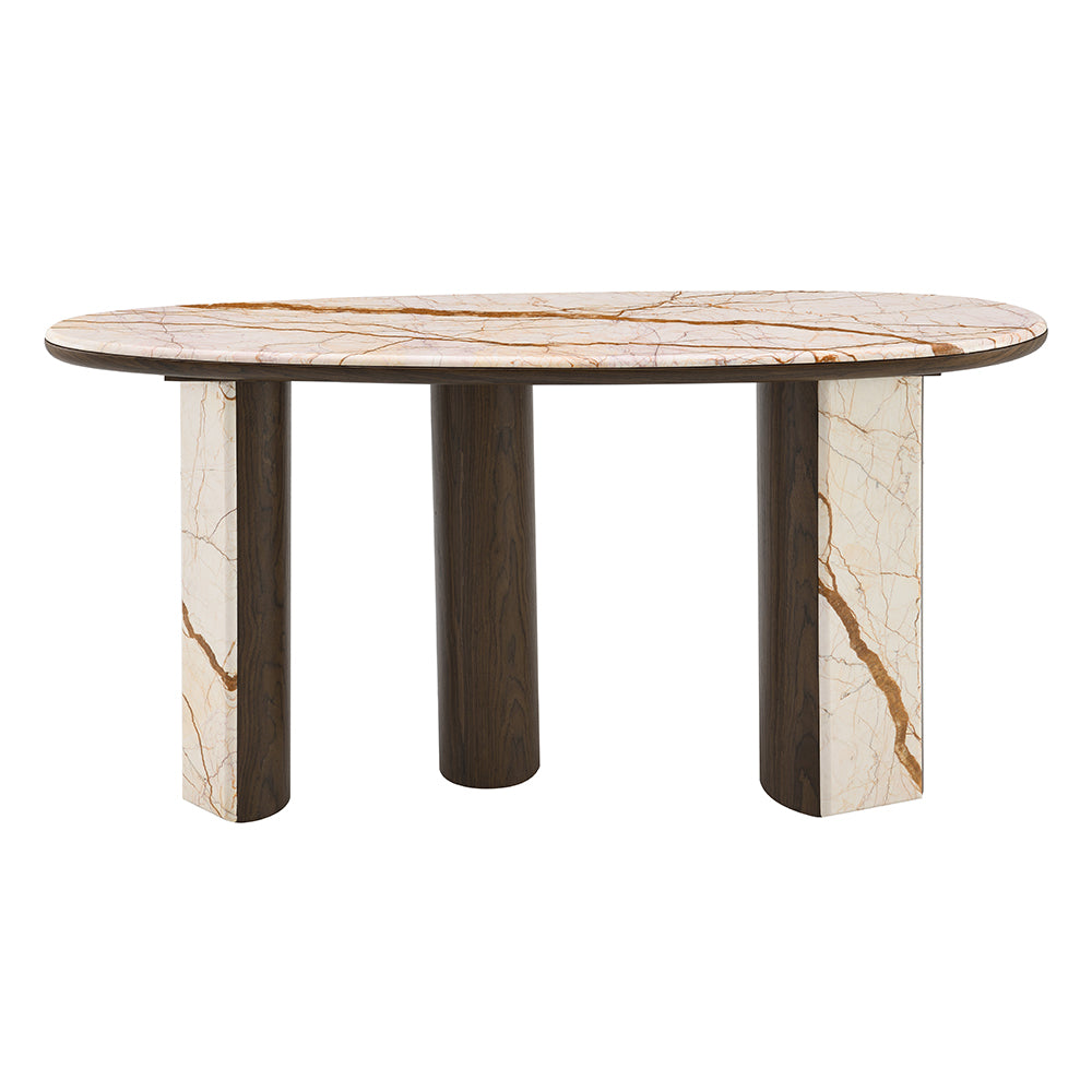 Console Table W/Marble Top