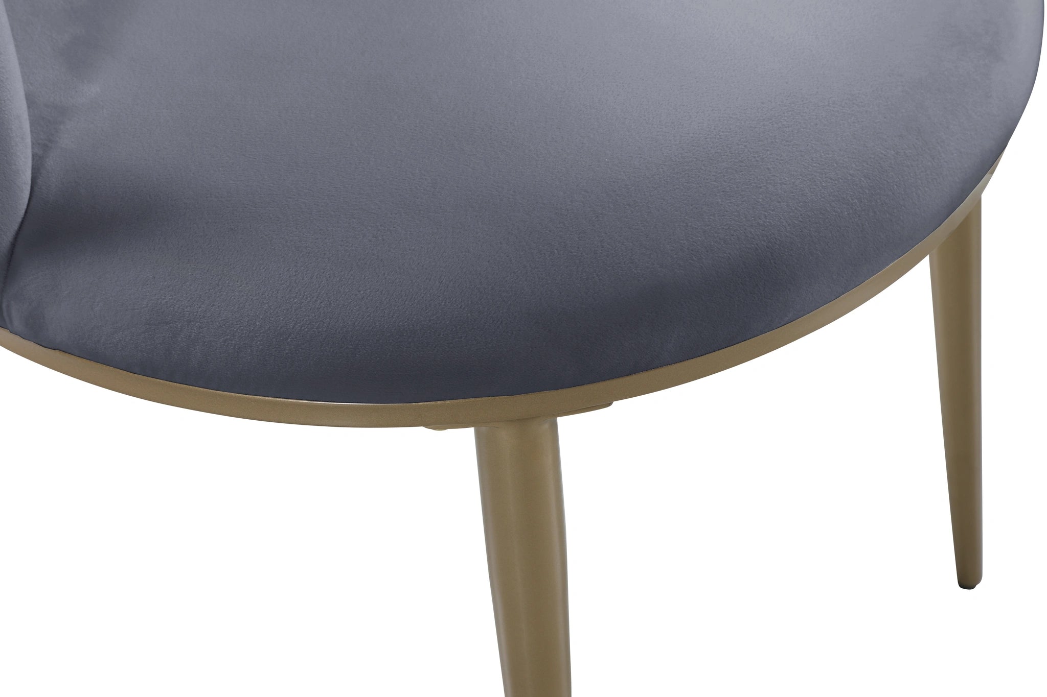 Skylar Grey Velvet Dining Chair
