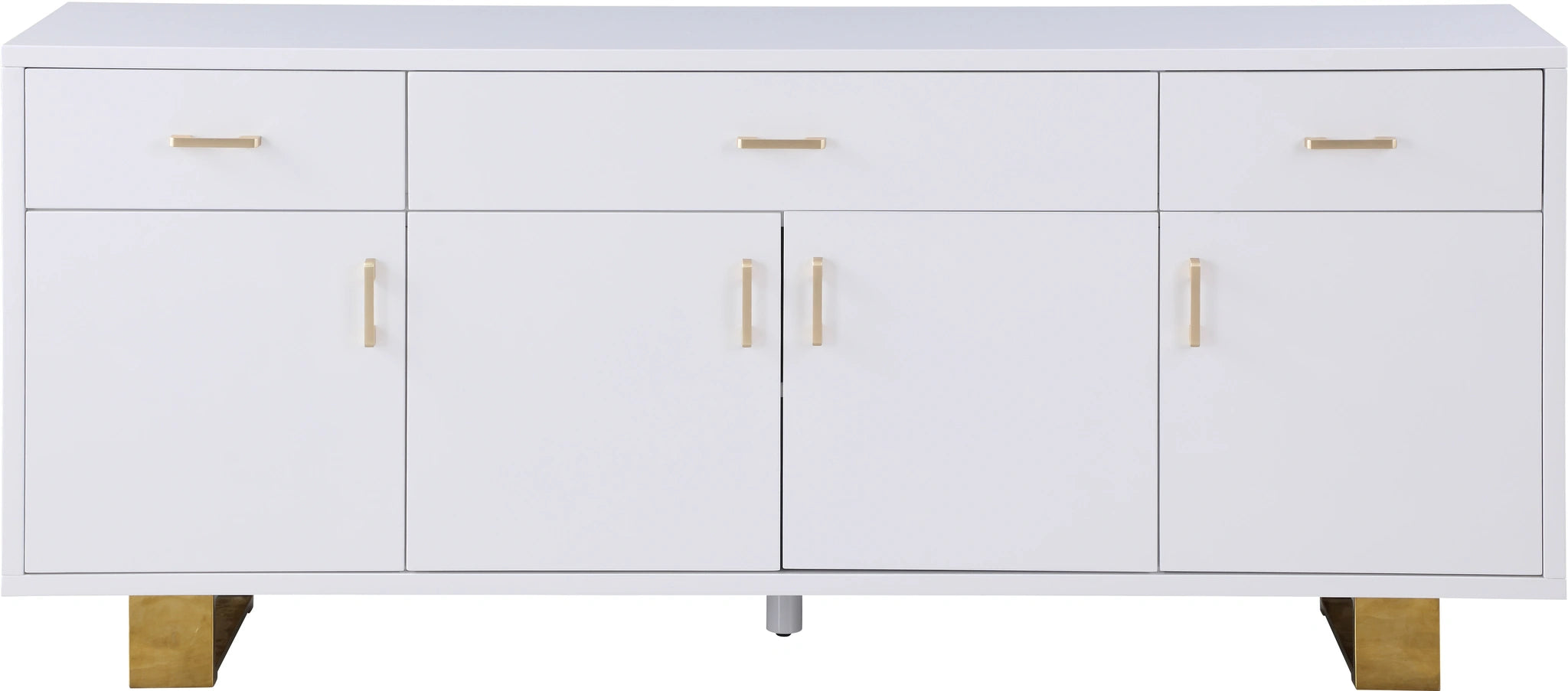 Excel White Lacquer Sideboard/Buffet