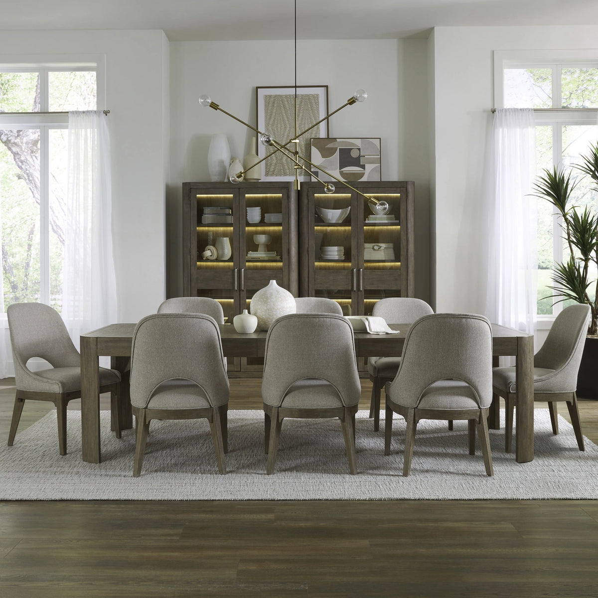 South Bend 9 Piece Rectangular Table Set image