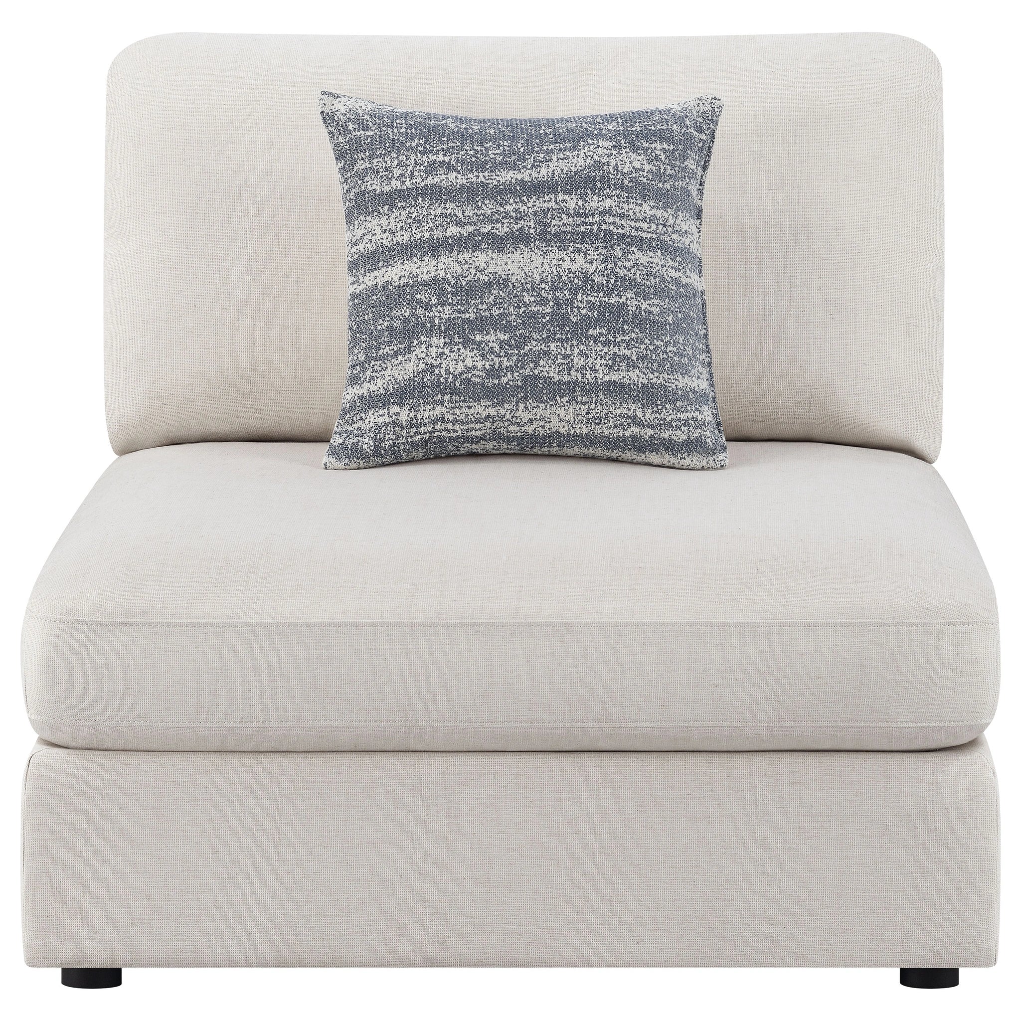 Serene Armless Chair