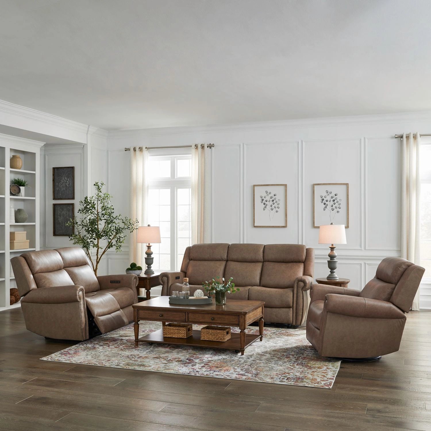 Carlton Sofa w/ Loveseat & Recliner image