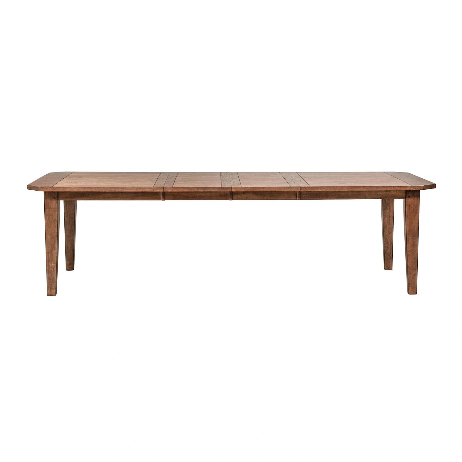 Hearthstone Rectangular Leg Table in Rustic Oak Finish image