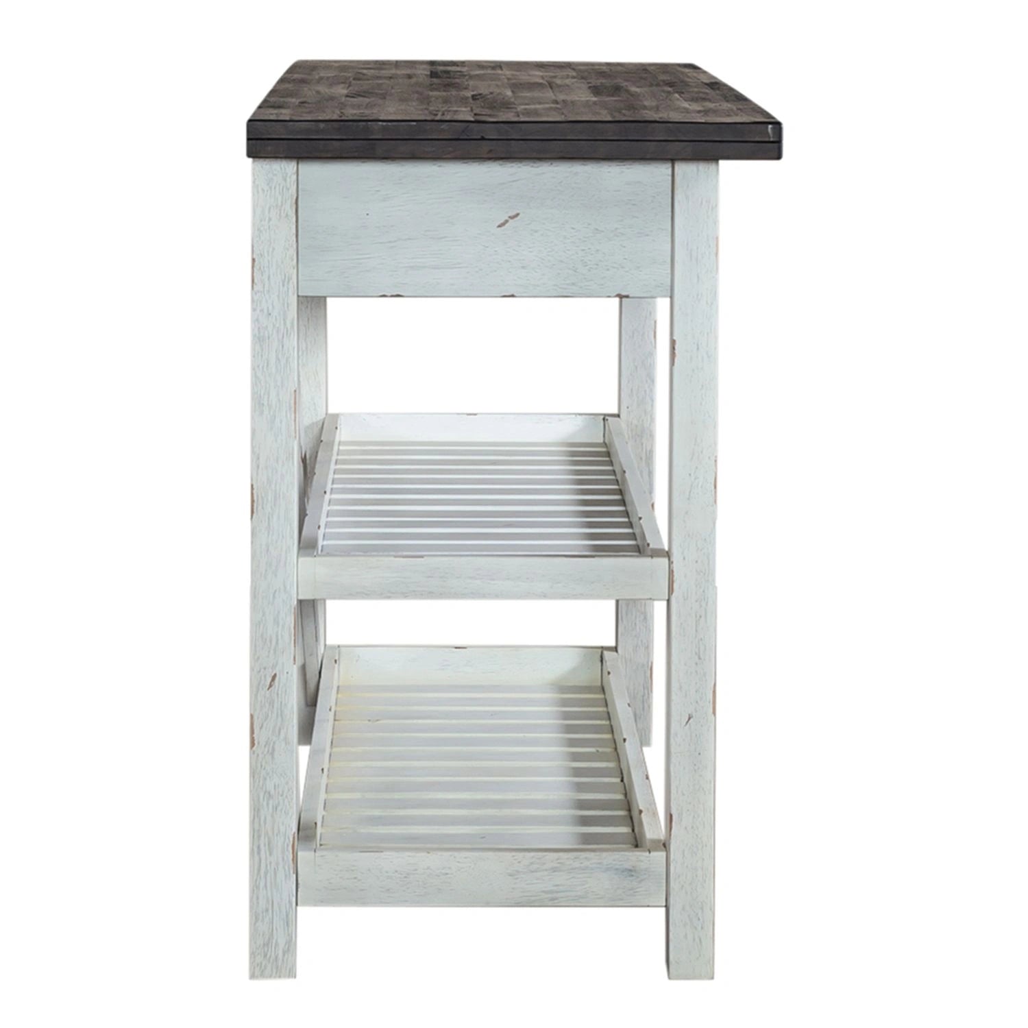 Farmhouse Server in White/Oak image