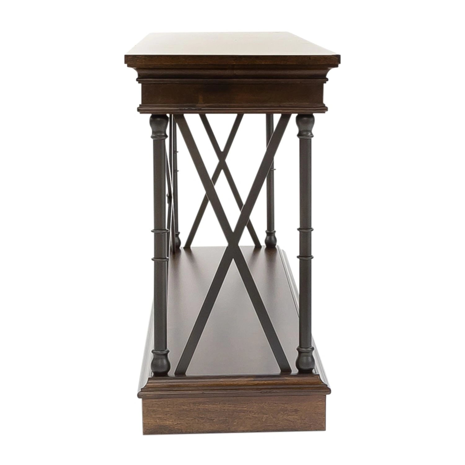 Tribeca Rectangular Sofa Table in Cordovian Brown image