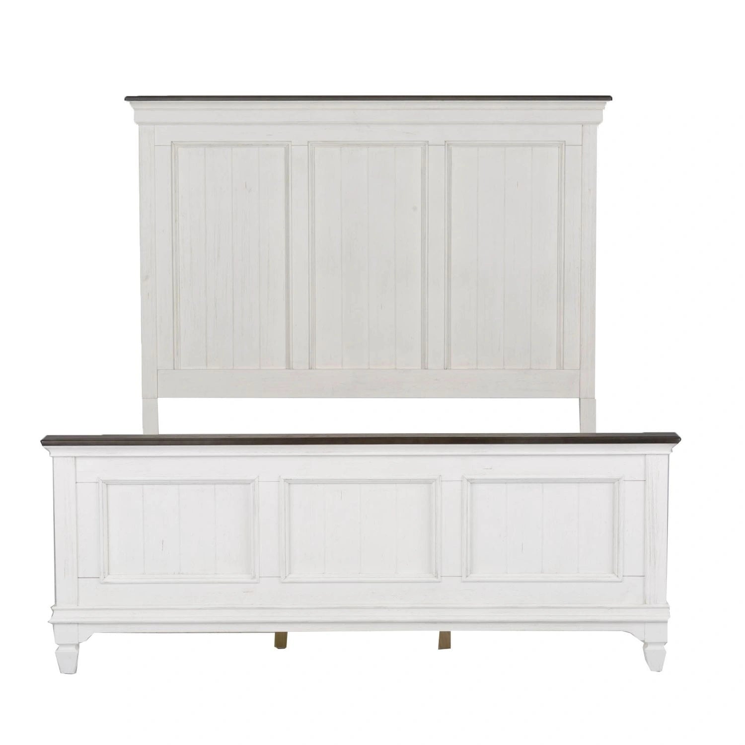 Allyson Park Panel Bed, Dresser & Mirror image
