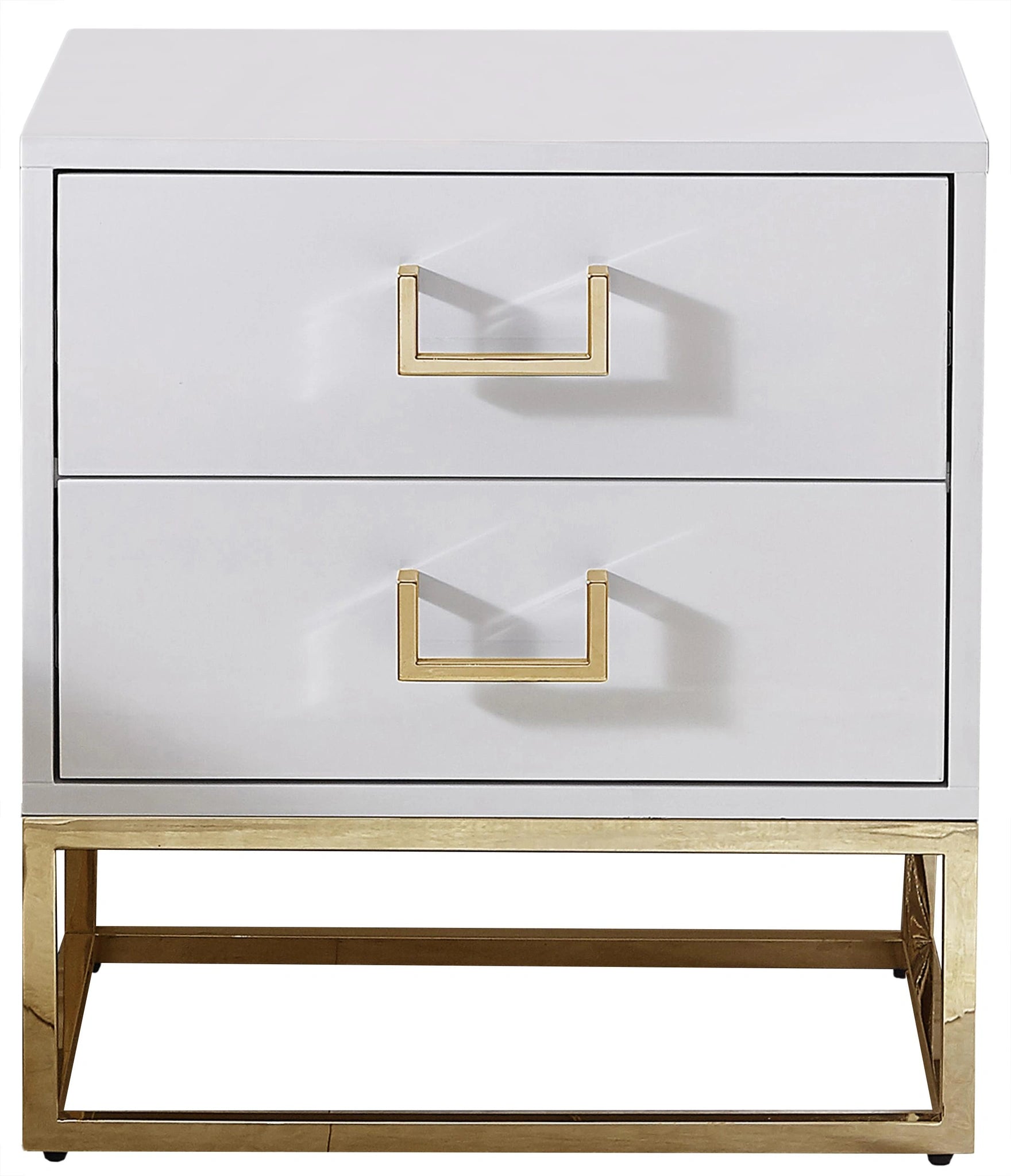 Nova White Side Table
