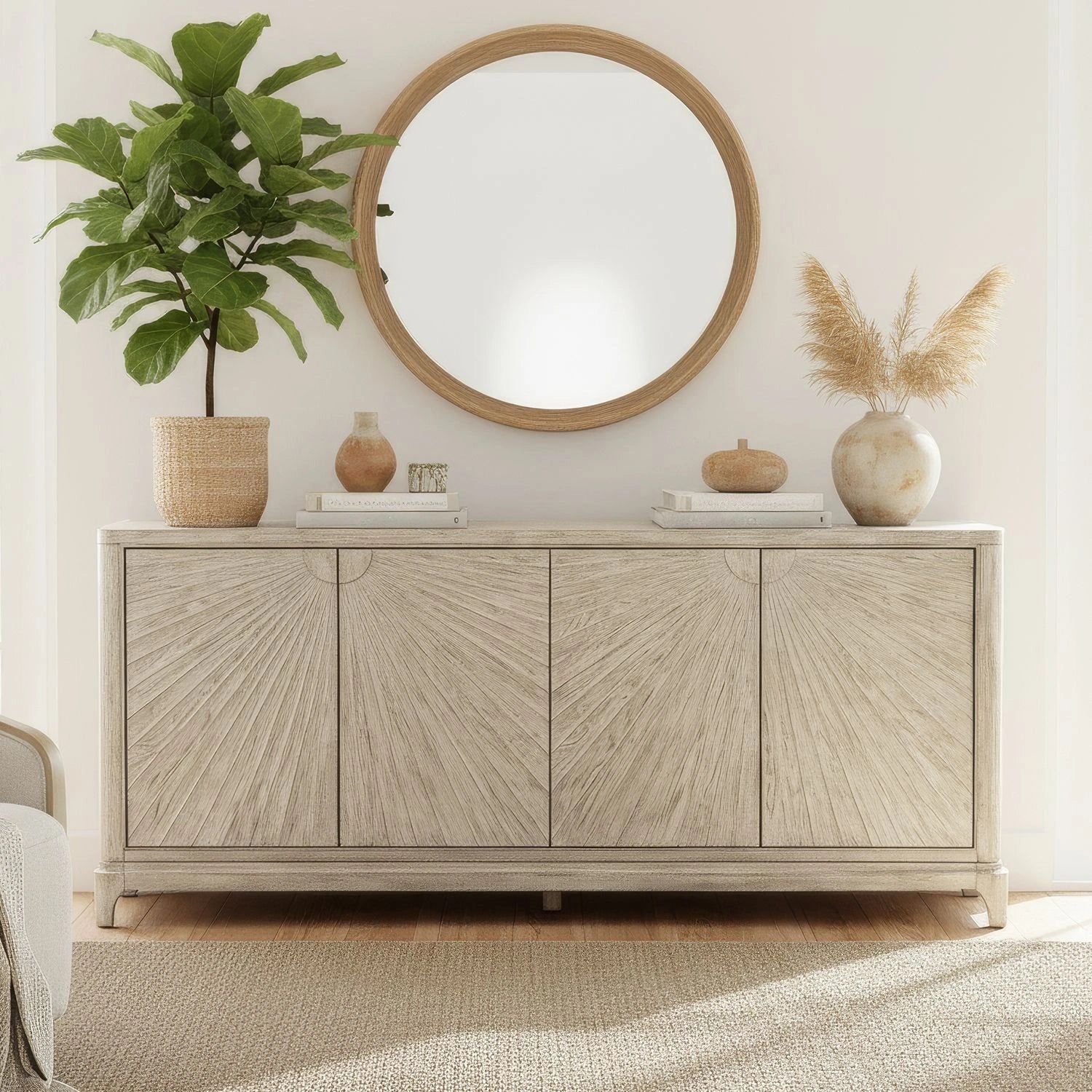 Montecito 4 Door Accent Cabinet image