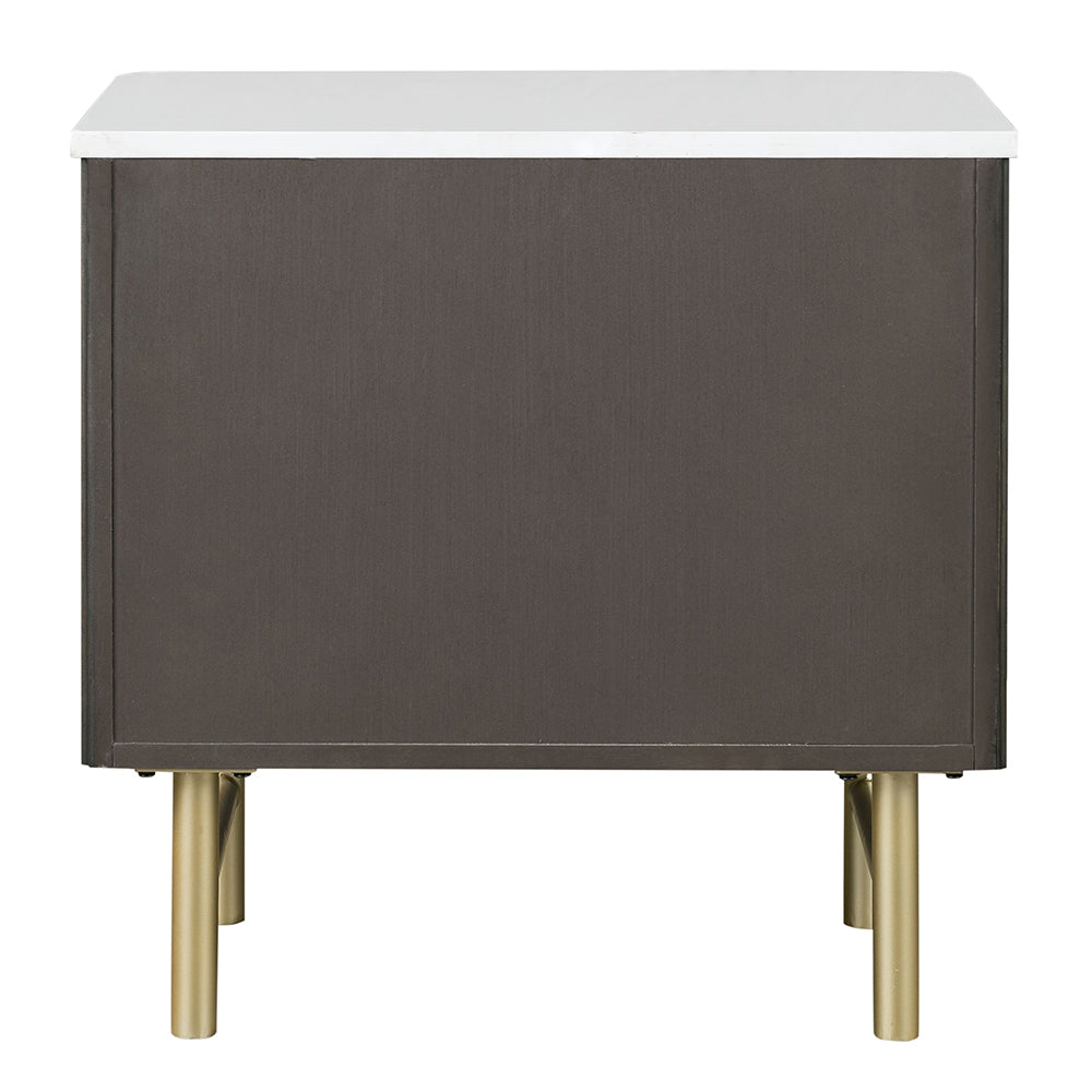 Nightstand w/Marble Top
