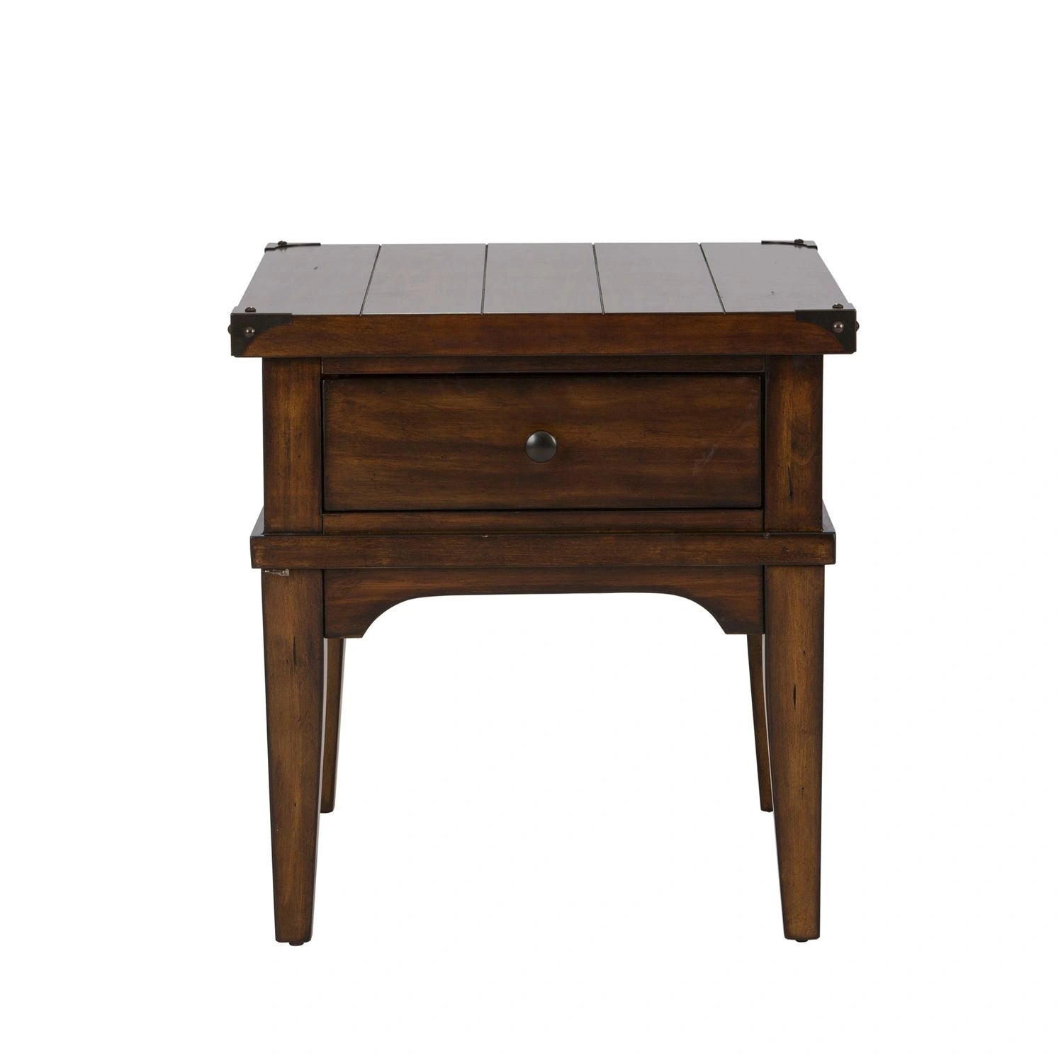 Aspen Skies End Table in Russet Brown image