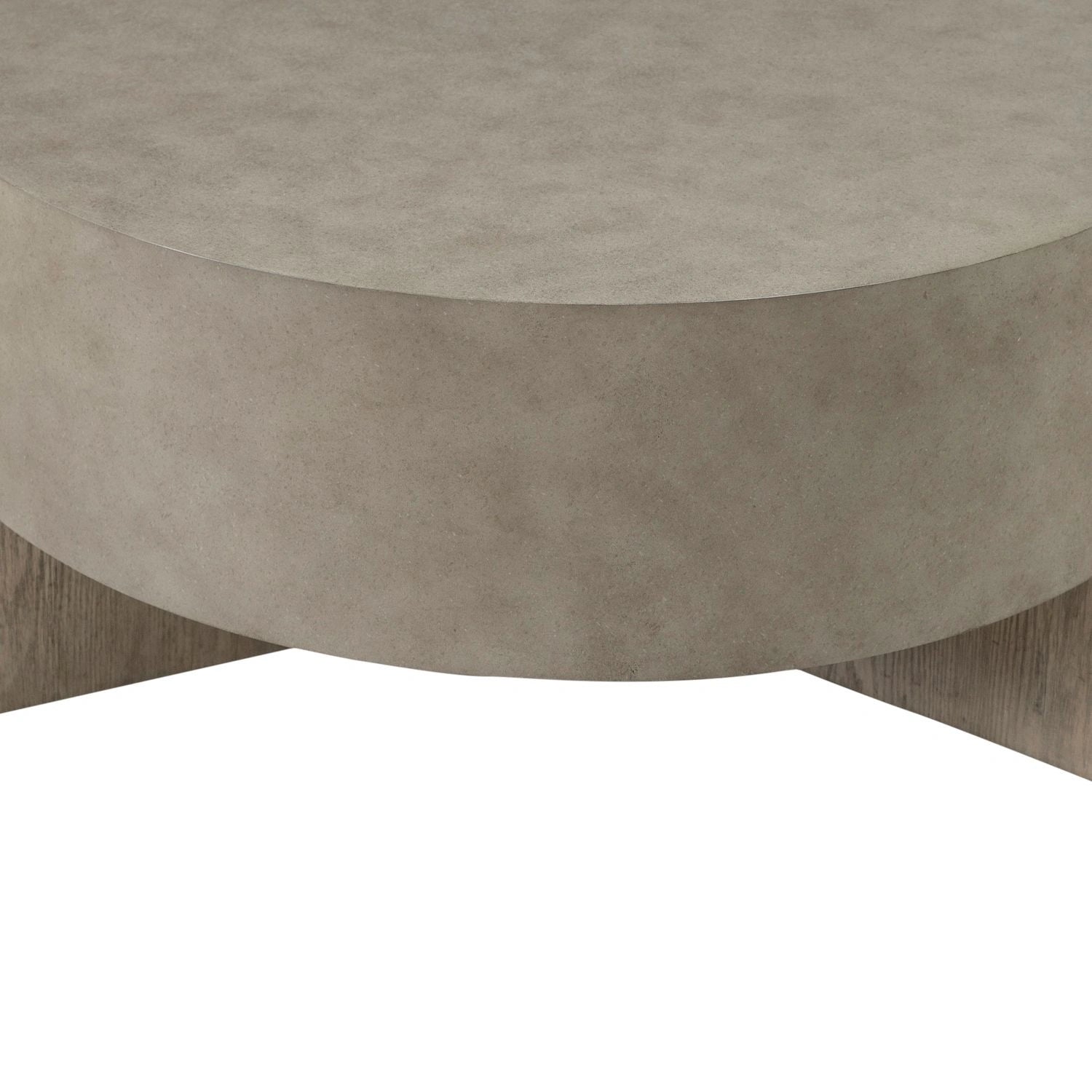 Affinity Cocktail Table in Dusty Taupe with Concrete Top image