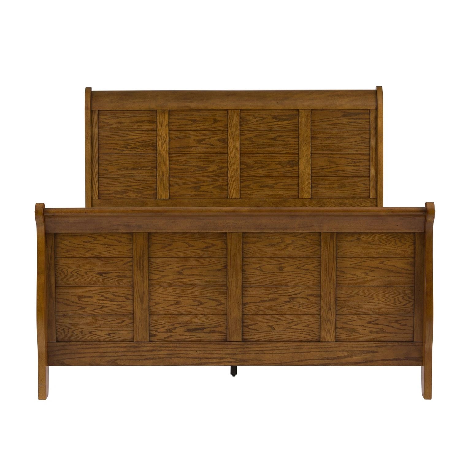 Grandpas Cabin Sleigh Bed, Dresser & Mirror image