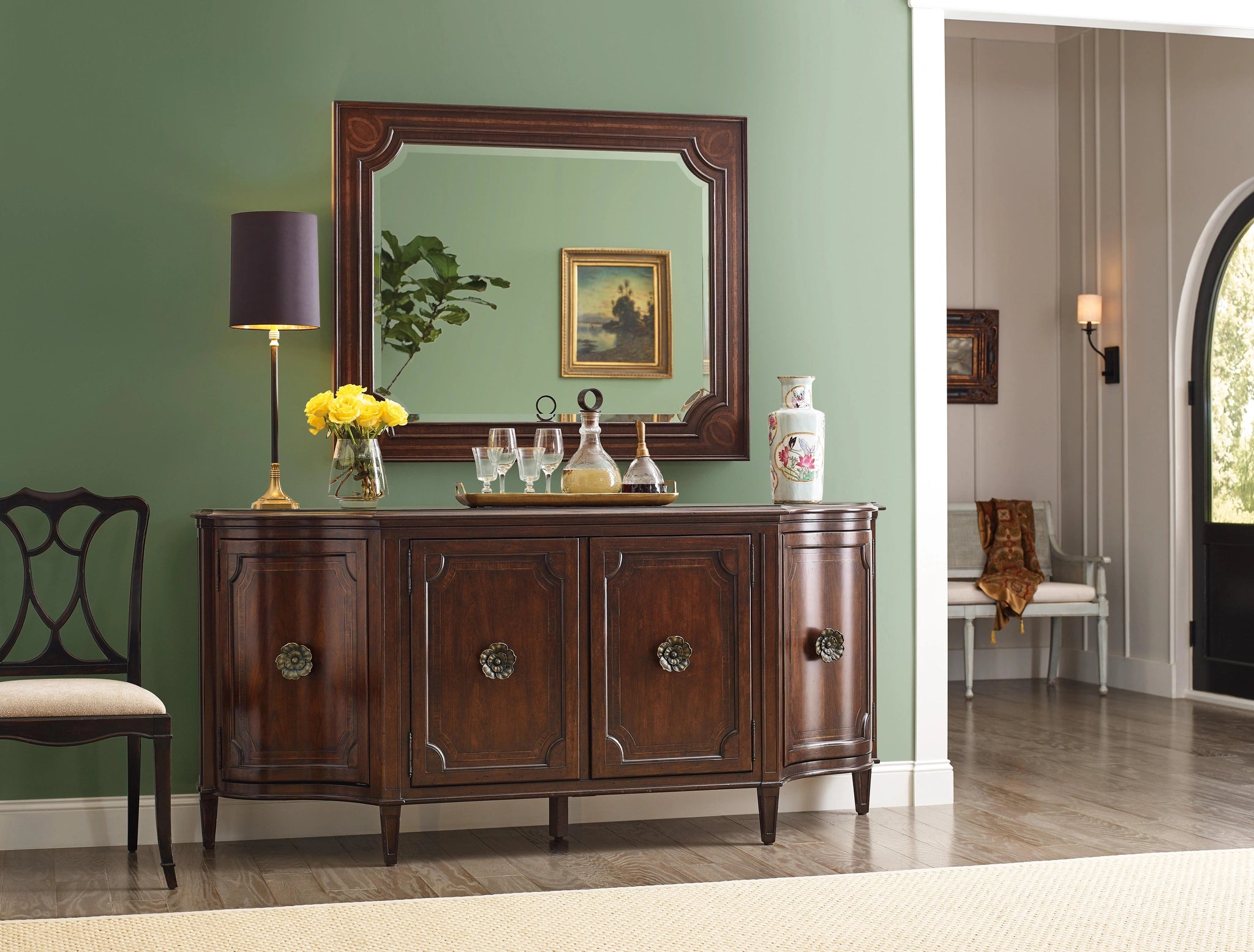 Charleston Landscape Mirror - 6750-90006-85