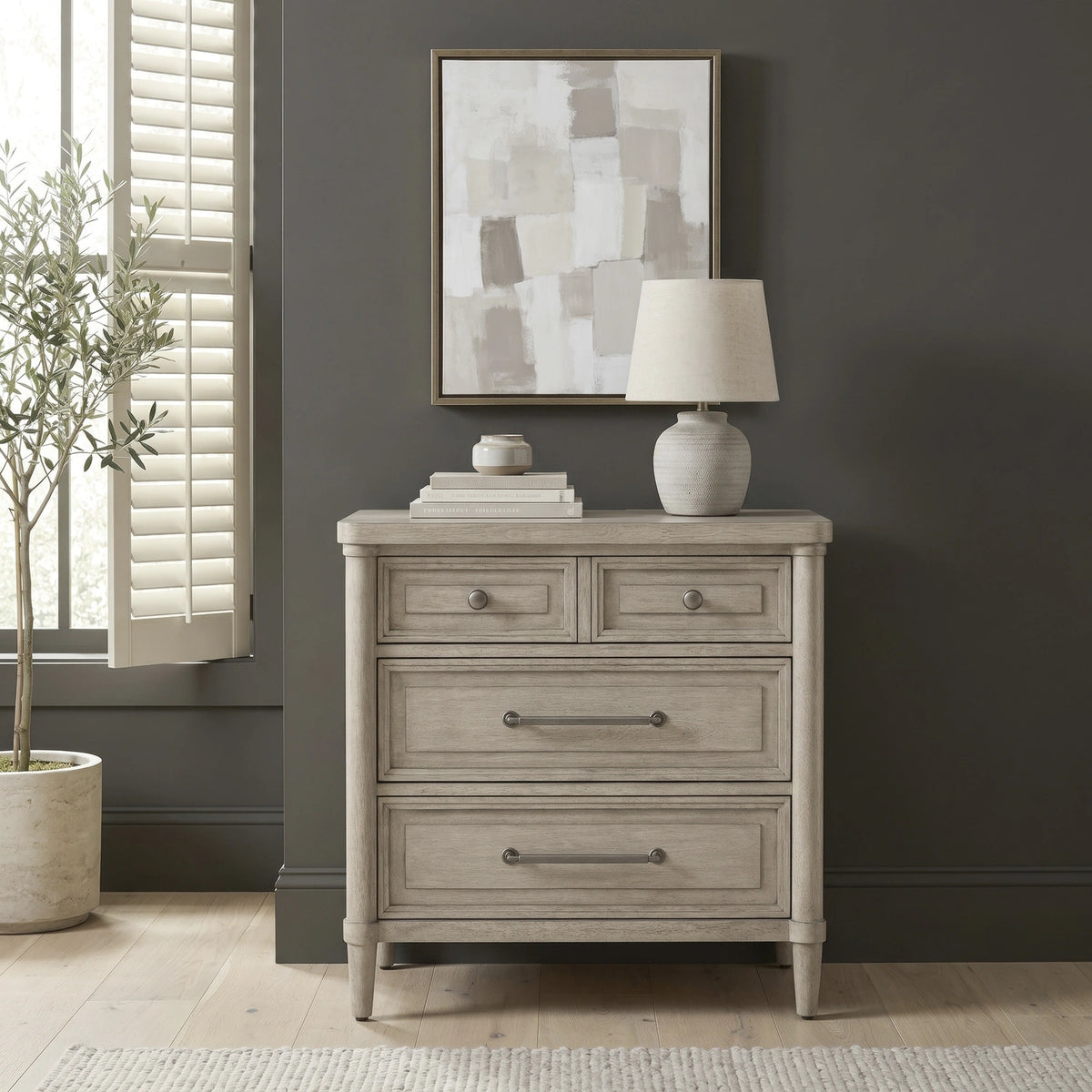 Rochelle Park Nightstand w/ Charging Station image