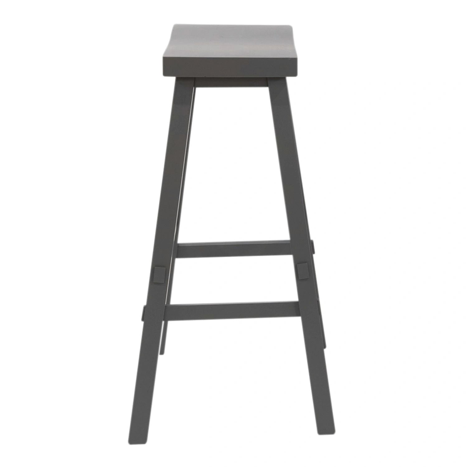 Creations 30 Inch Sawhorse Stool- Gray image