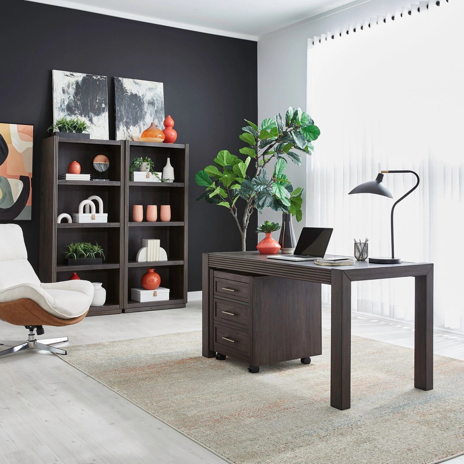 Modern Edge 4 Piece Desk Set image
