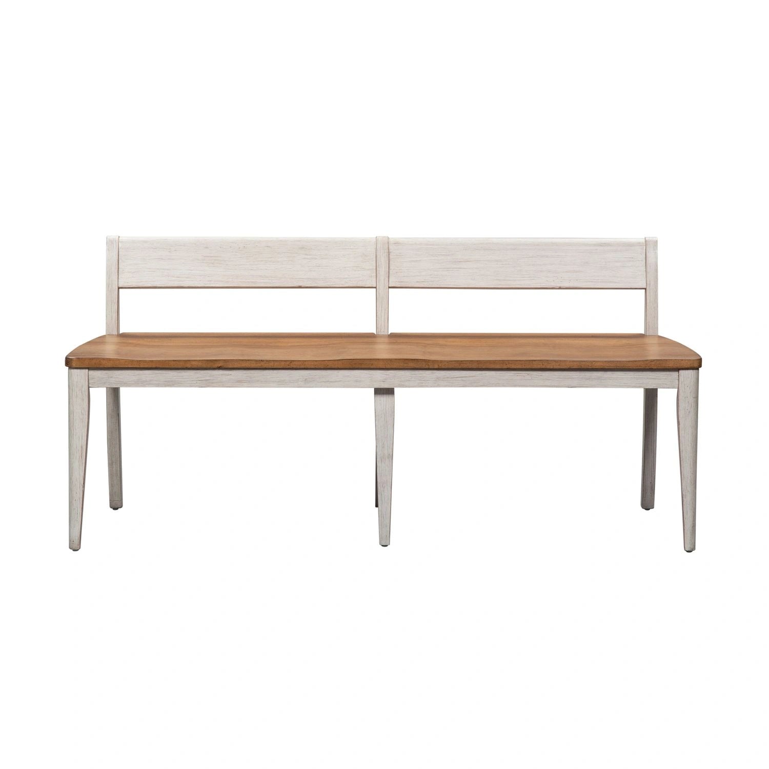 Farmhouse Reimagined Bench (RTA) in Antique White image