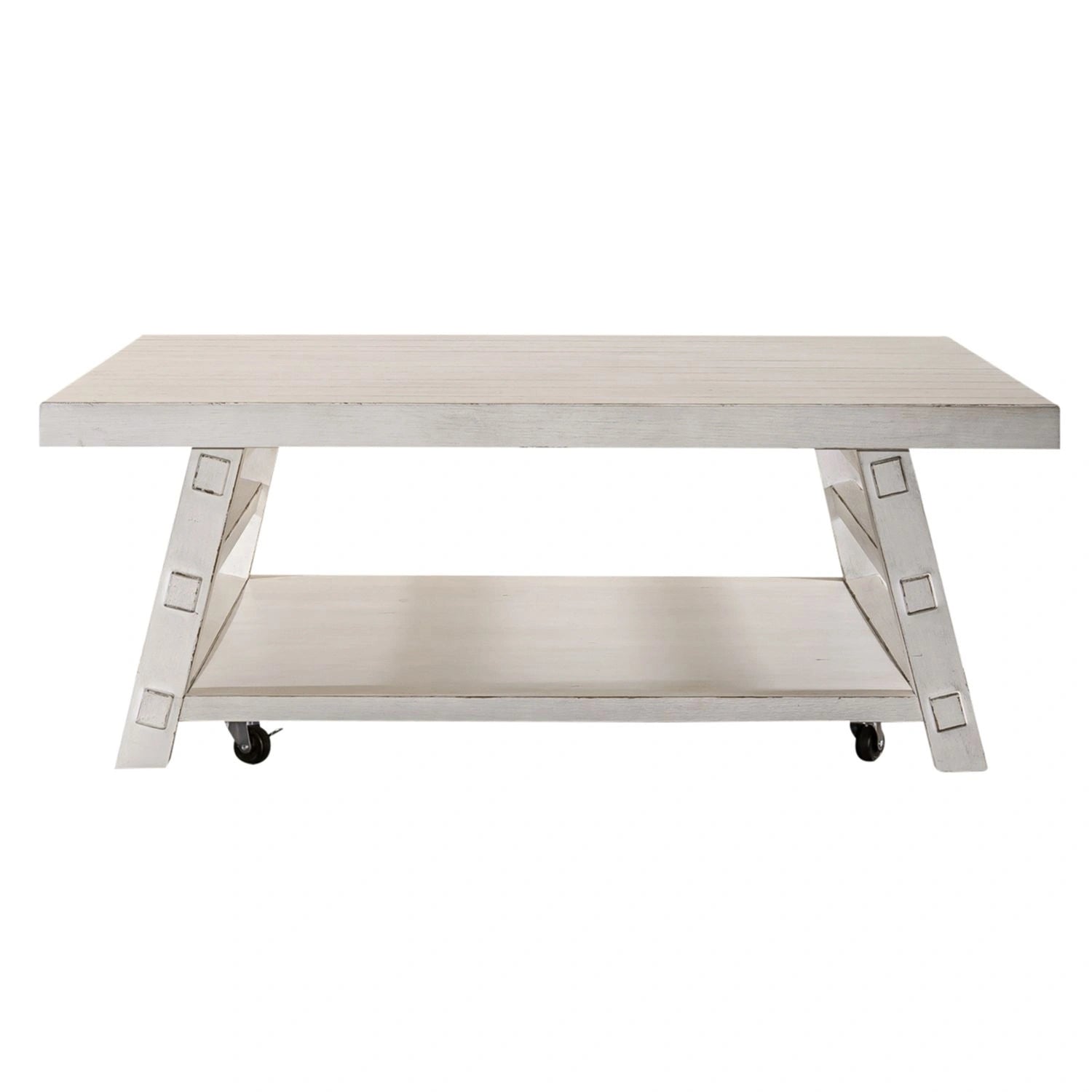 Modern Farmhouse Oversized Square Cocktail Table image