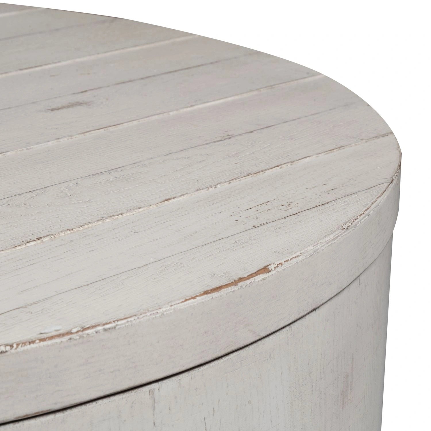 Modern Farmhouse Drum Cocktail Table image