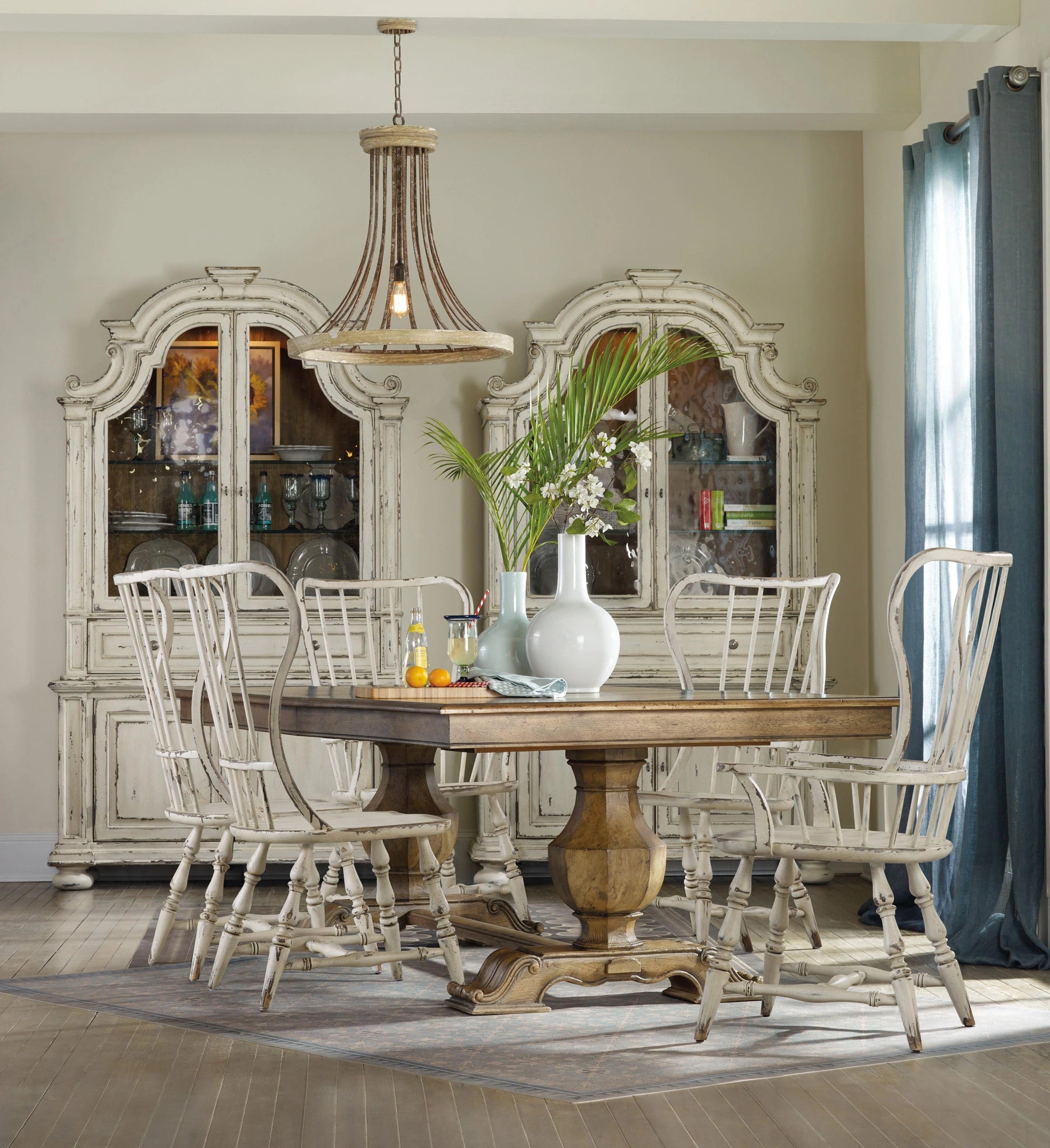 Sanctuary Spindle Back Side Chair - 2 per carton/price ea
