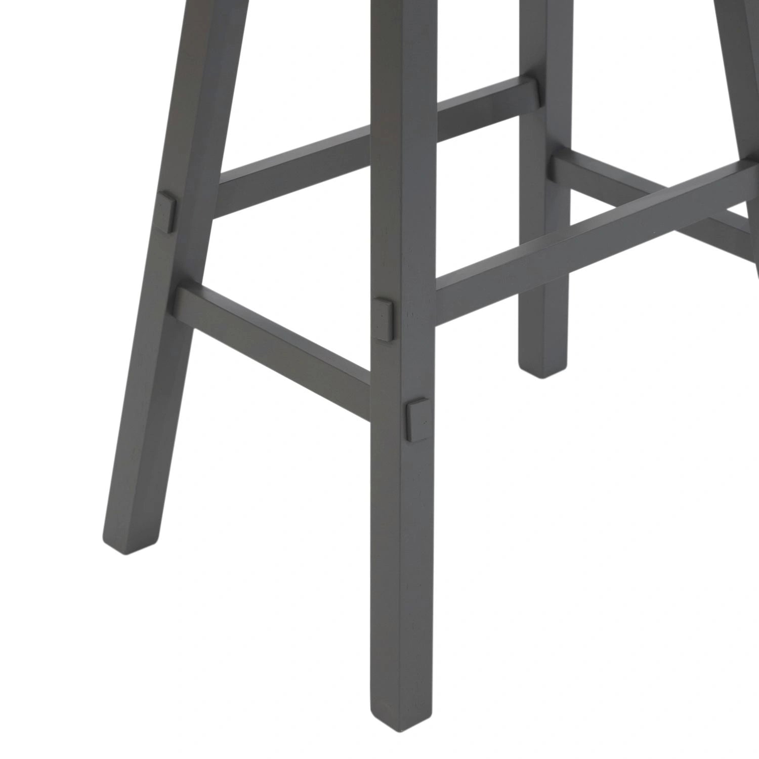 Creations 30 Inch Sawhorse Stool- Gray image