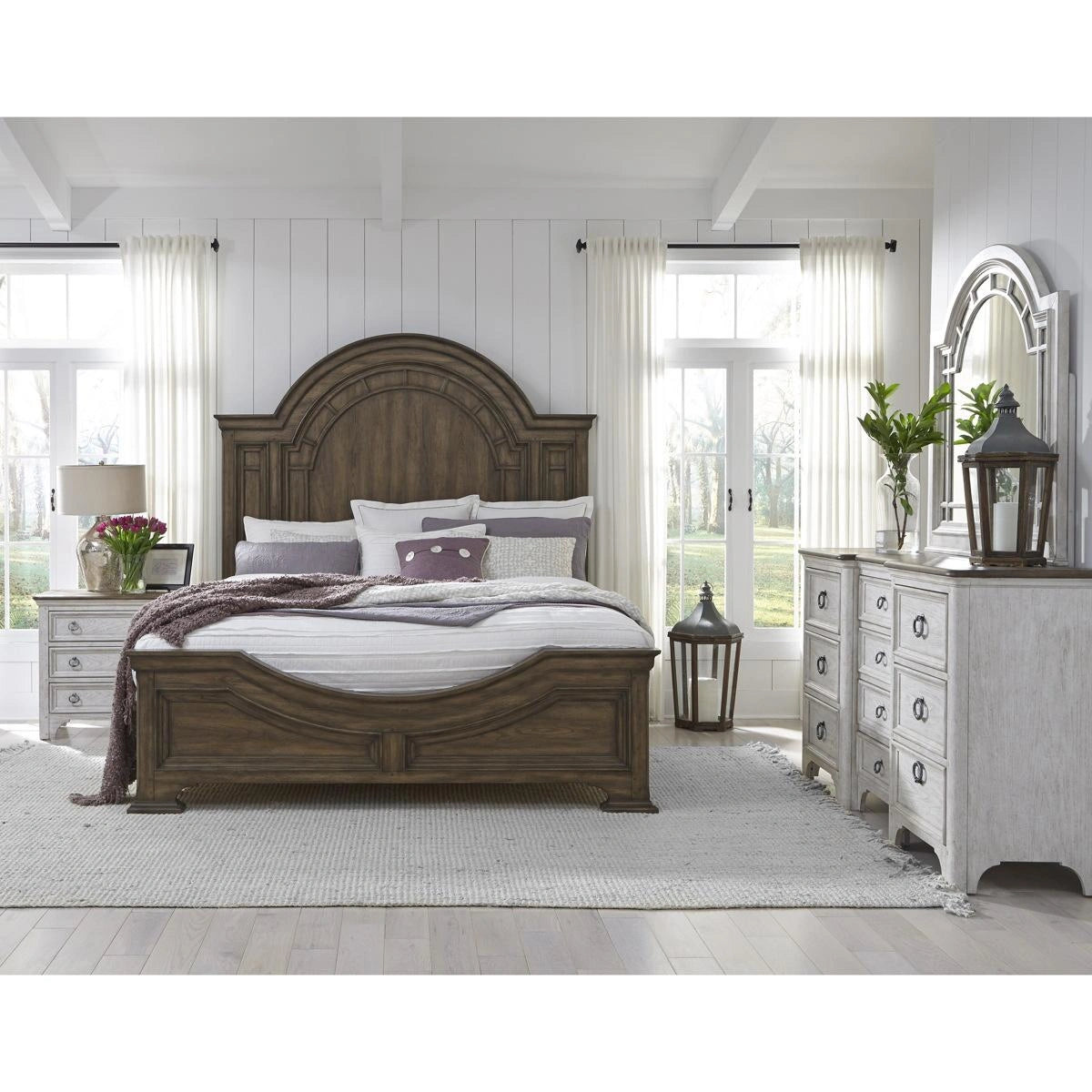 Pulaski Glendale Estates Mirror in White