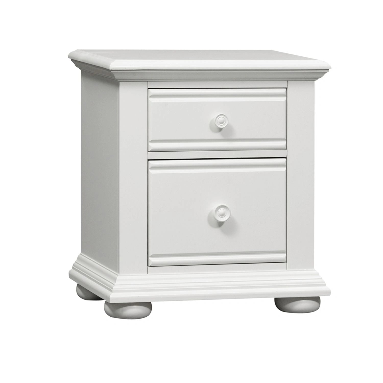 Summer House 2 Drawer Nightstand in Oyster White image