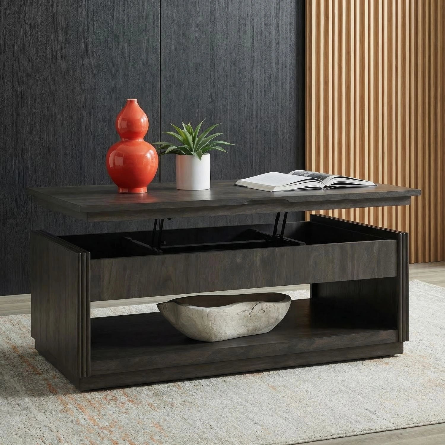Modern Edge Lift Top Cocktail Table image