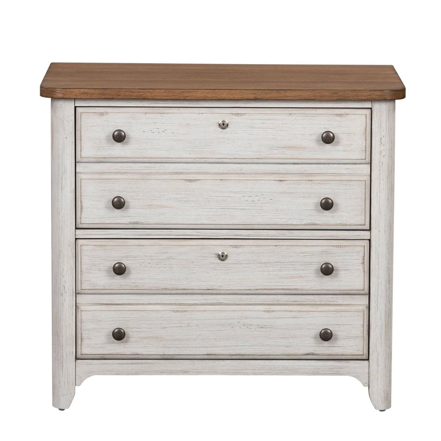 Farmhouse Reimagined Lateral File in Antique White image