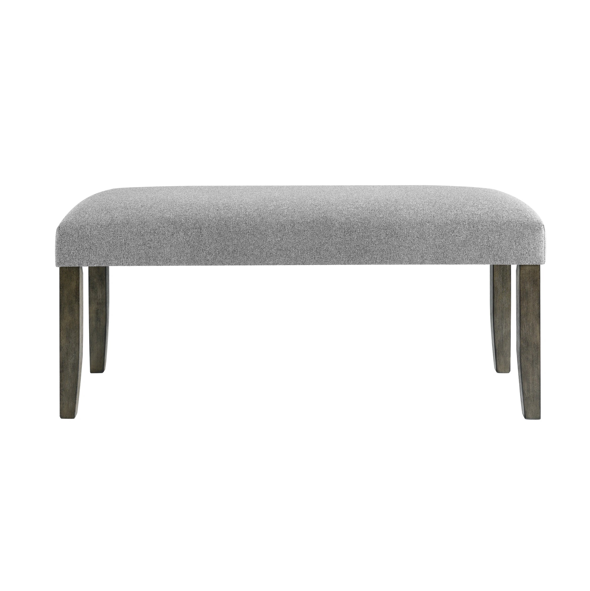 Steve Silver Emily Backless Bench in Mossy Grey