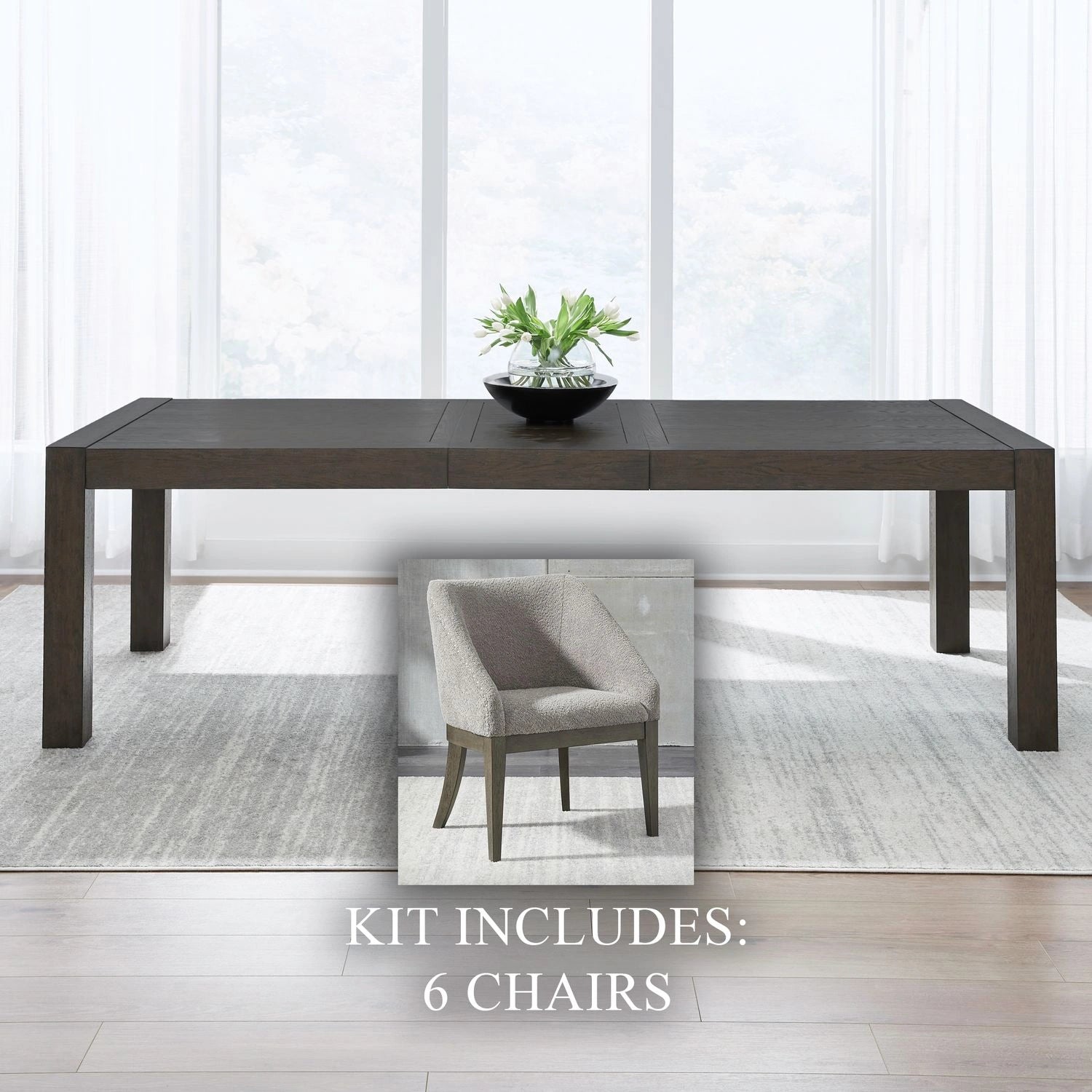 Cascade Falls 7 Piece Rectangular Table Set image